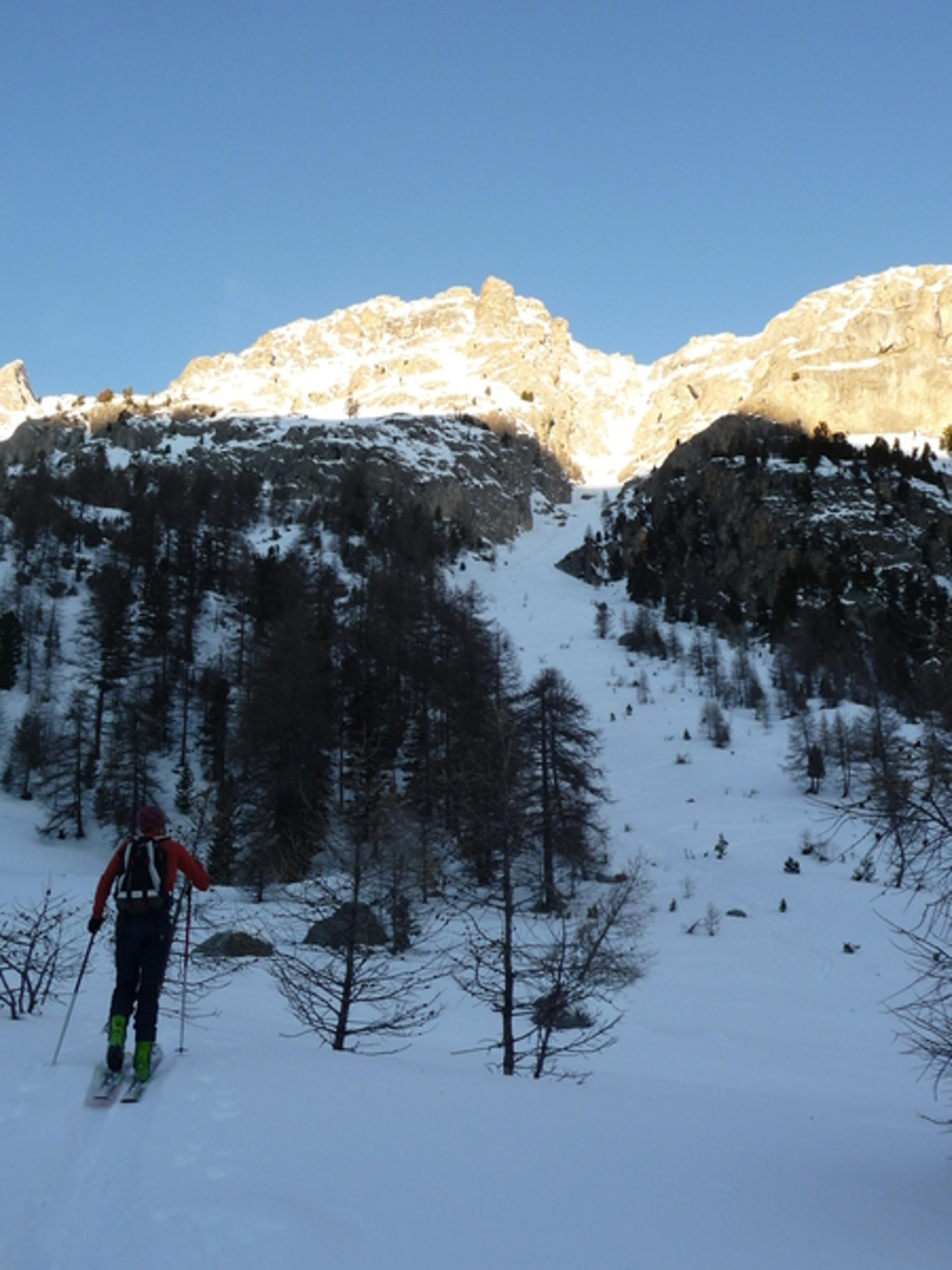 Petit Puy - Couloir Sud - Le fameux couloir.