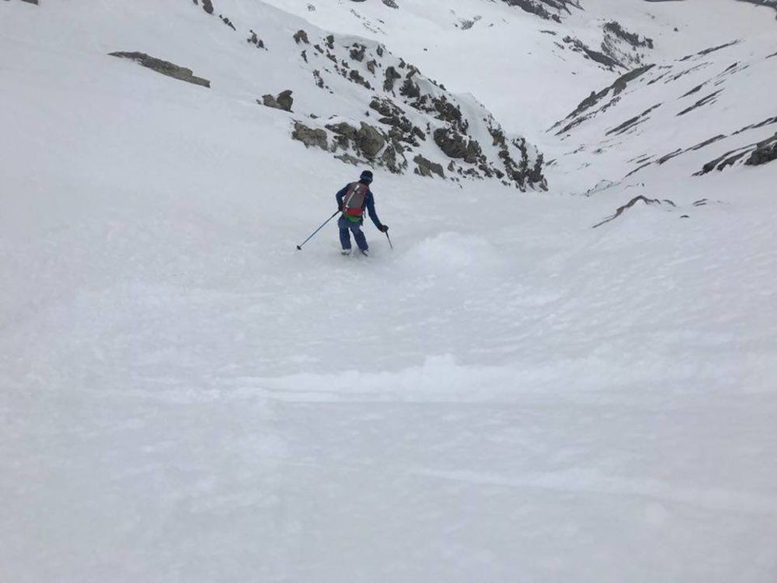 Sagnes Longues - Couloir NW