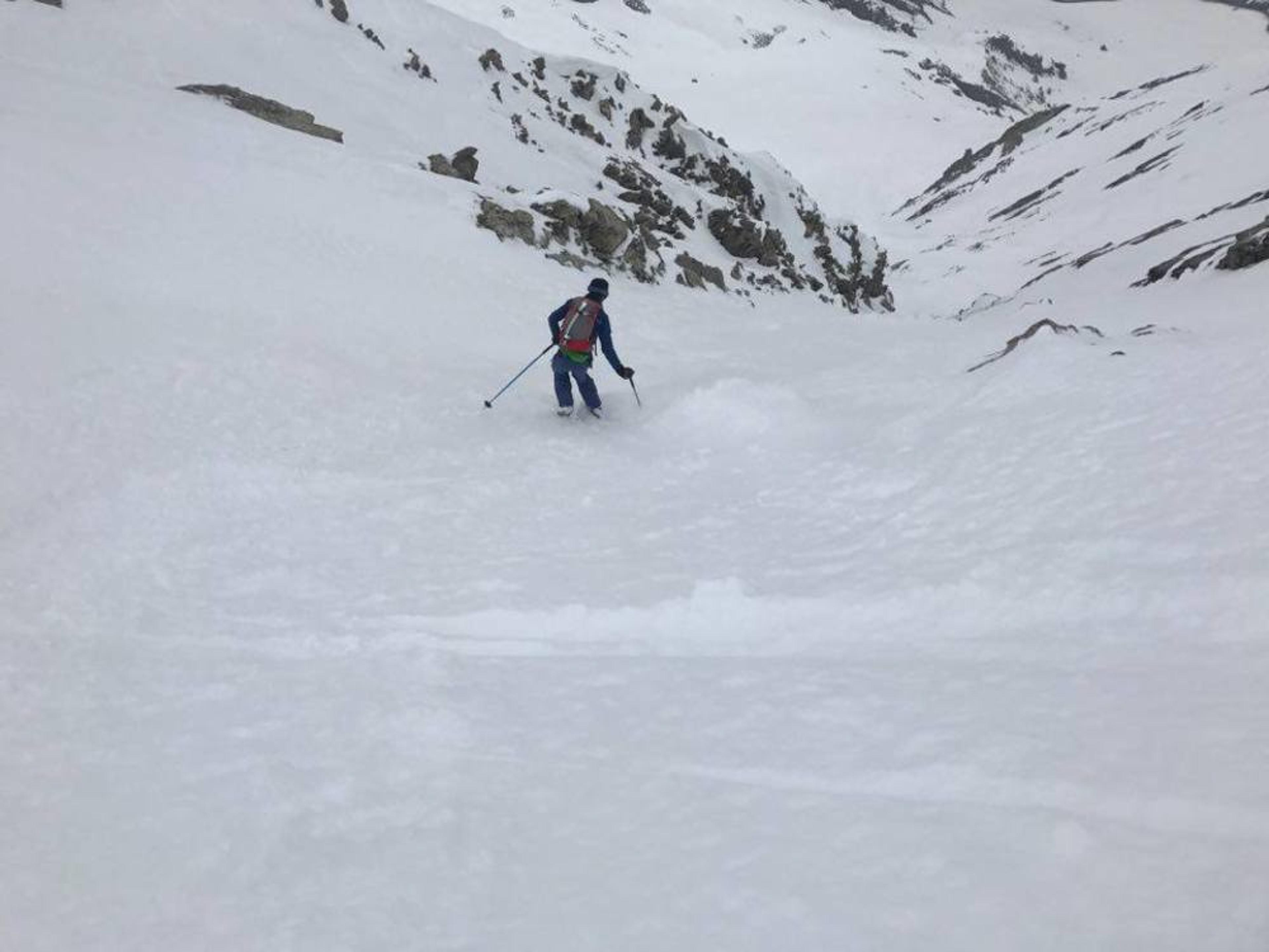 Sagnes Longues - Couloir NW