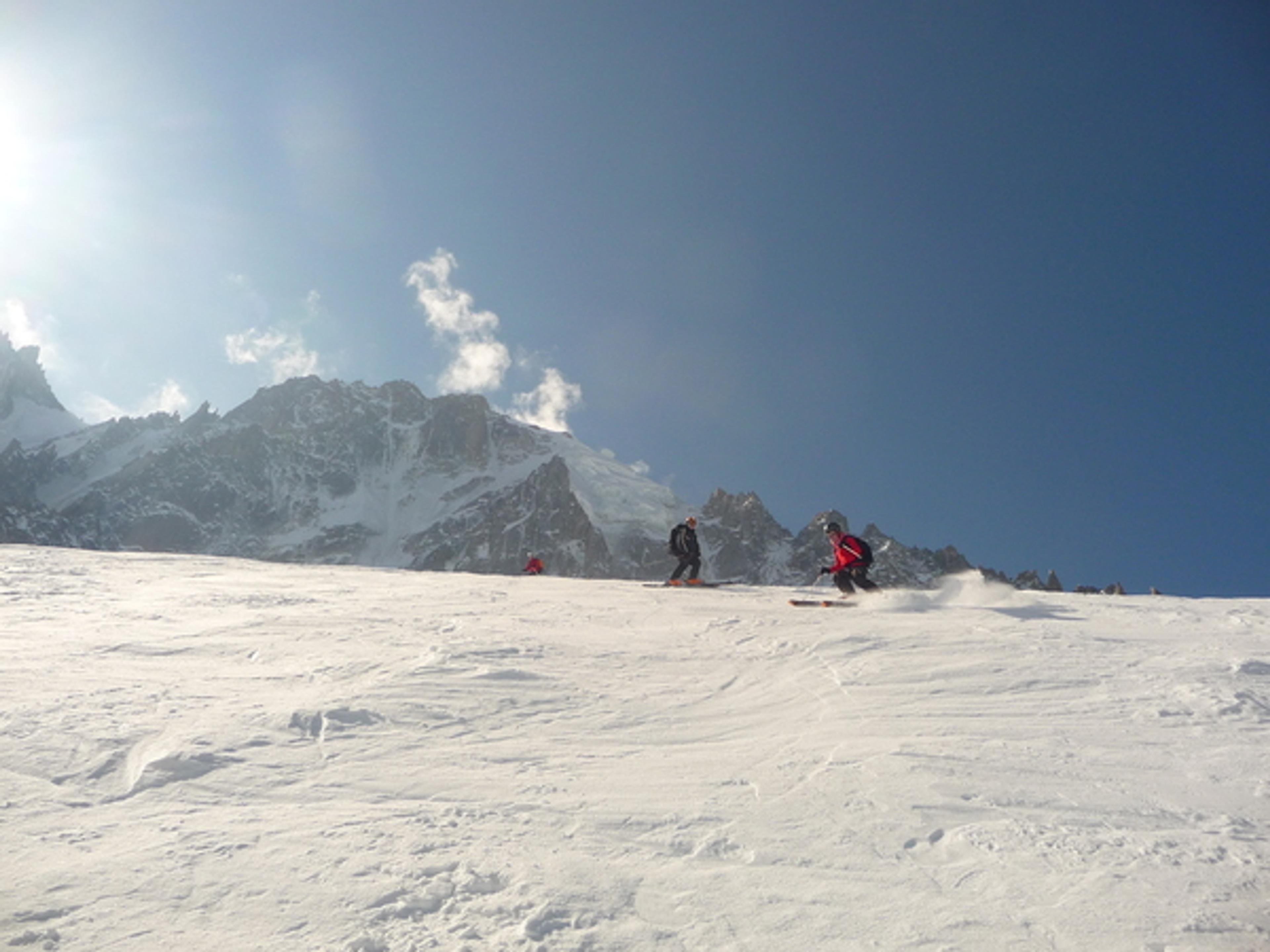 Grands Montets - Un peu de raide