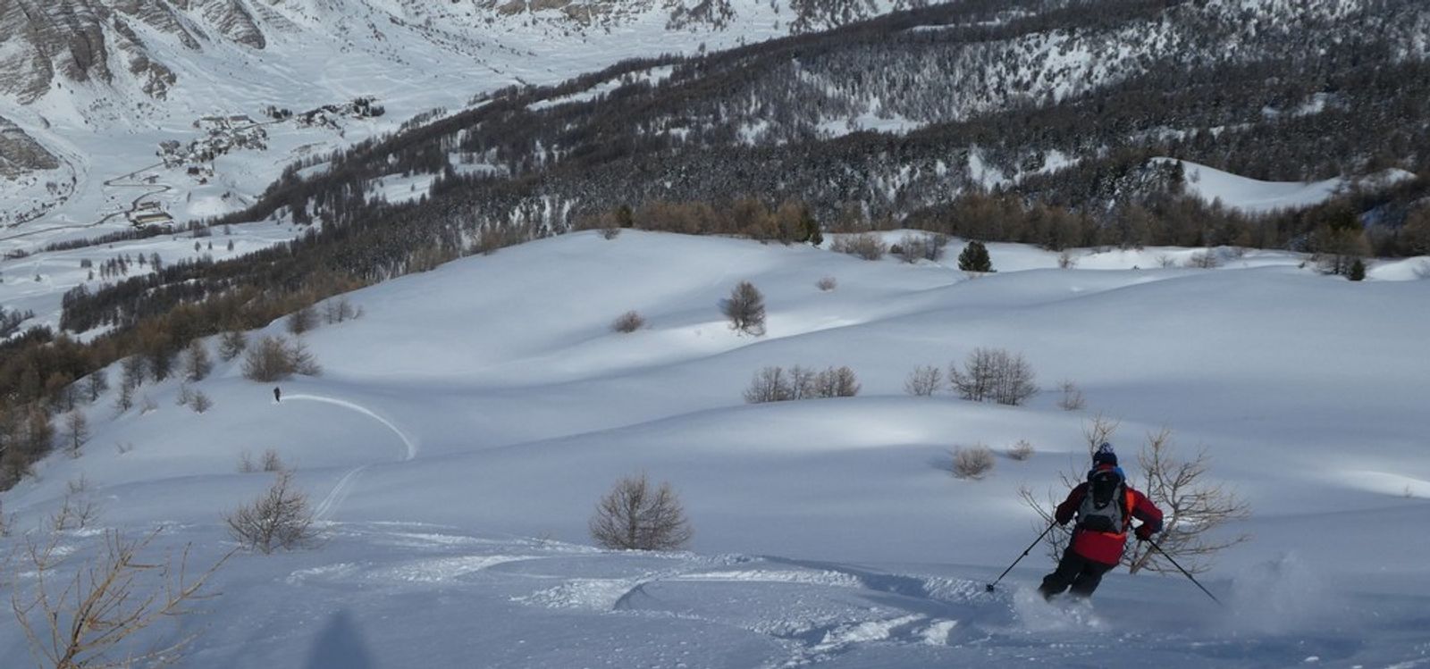 Free-rando-Crévoux - Dernier run