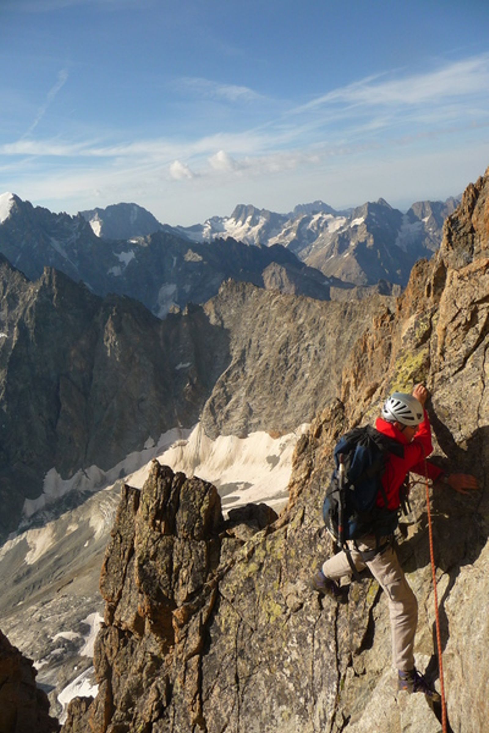 Grande Ruine - Arête S - Et la vue à 360° ne gâche rien à l'affaire