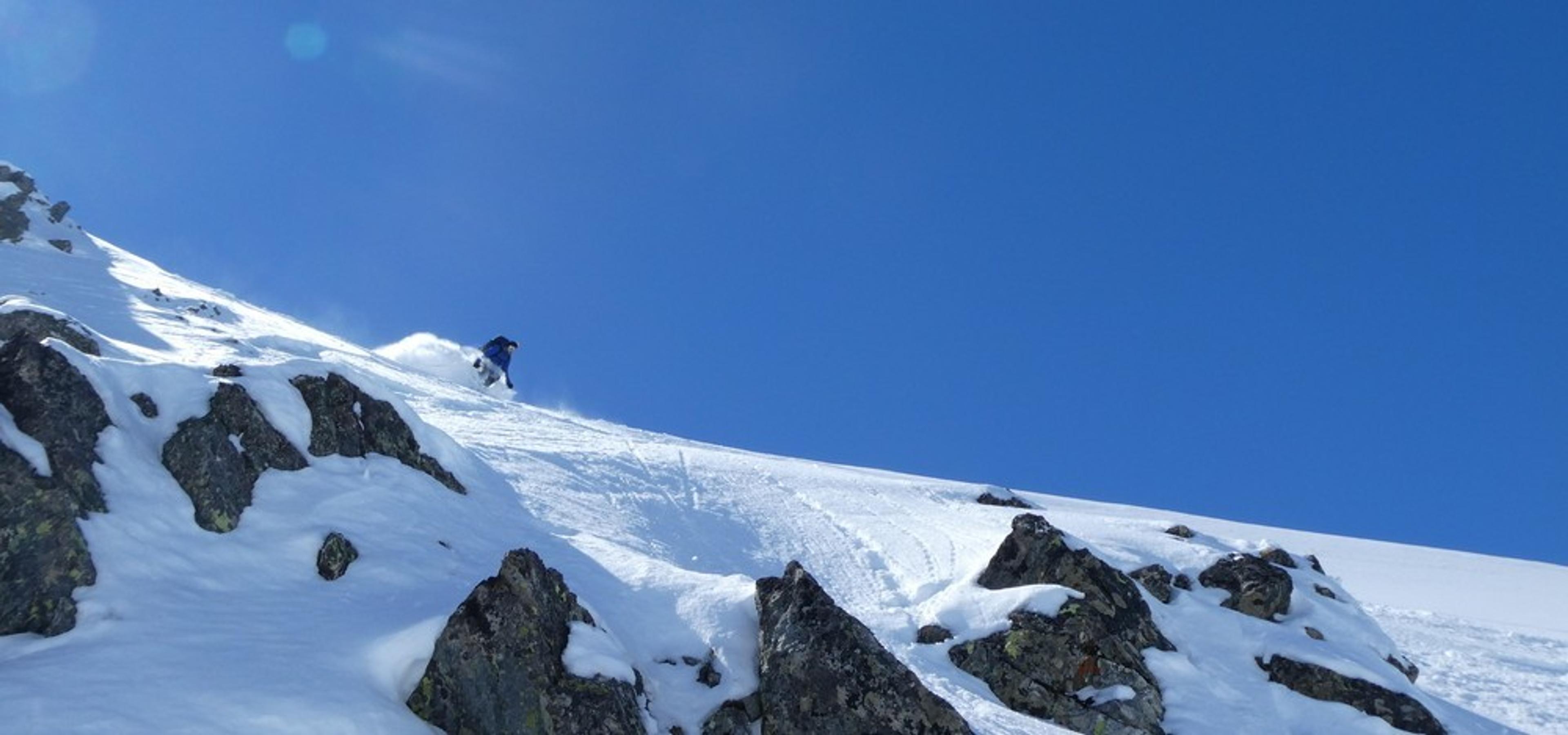 Ski hors piste rando - Valloire - Valmeinier - Premiers virages!