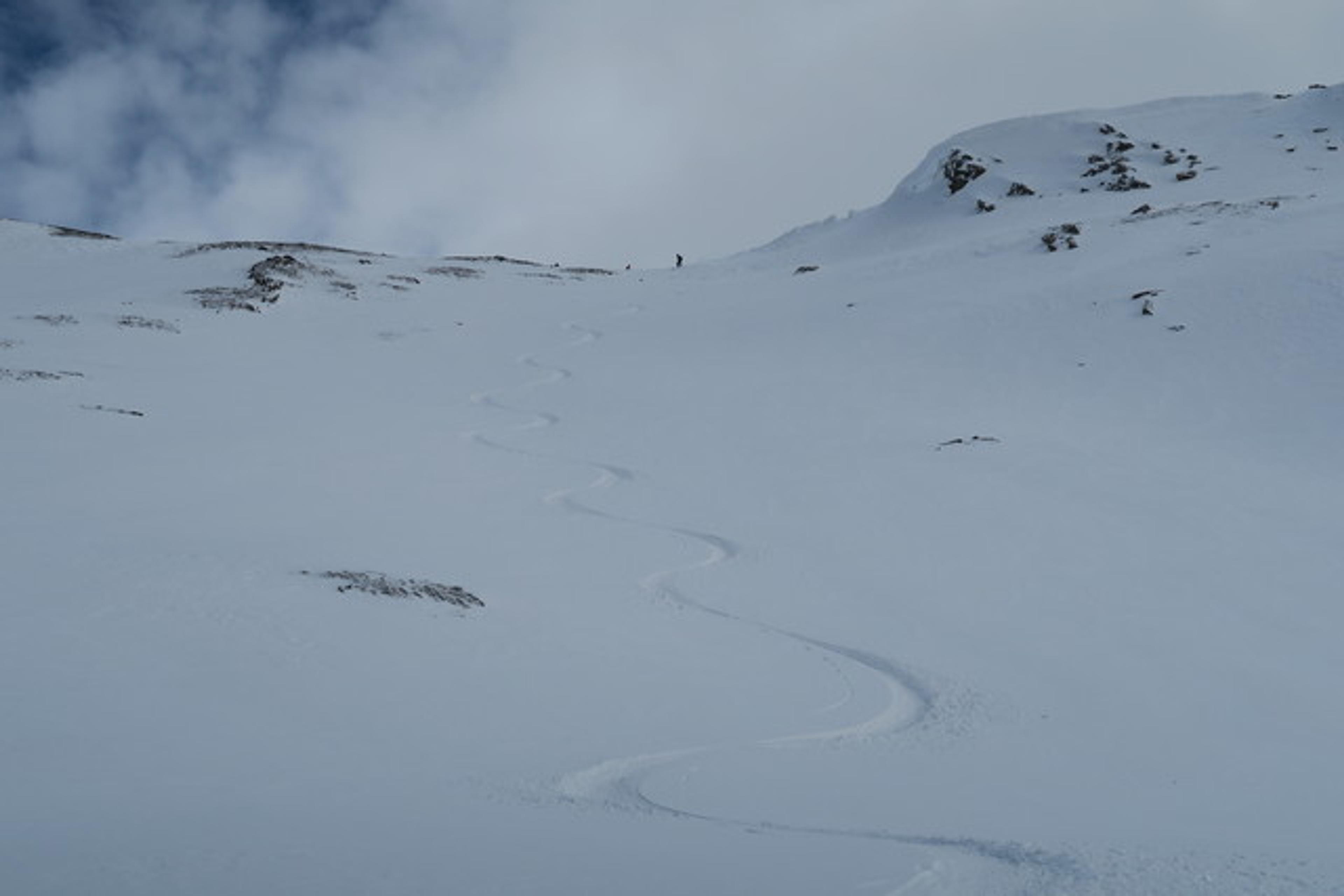 Pointe des Marcelettes - Traces du guide