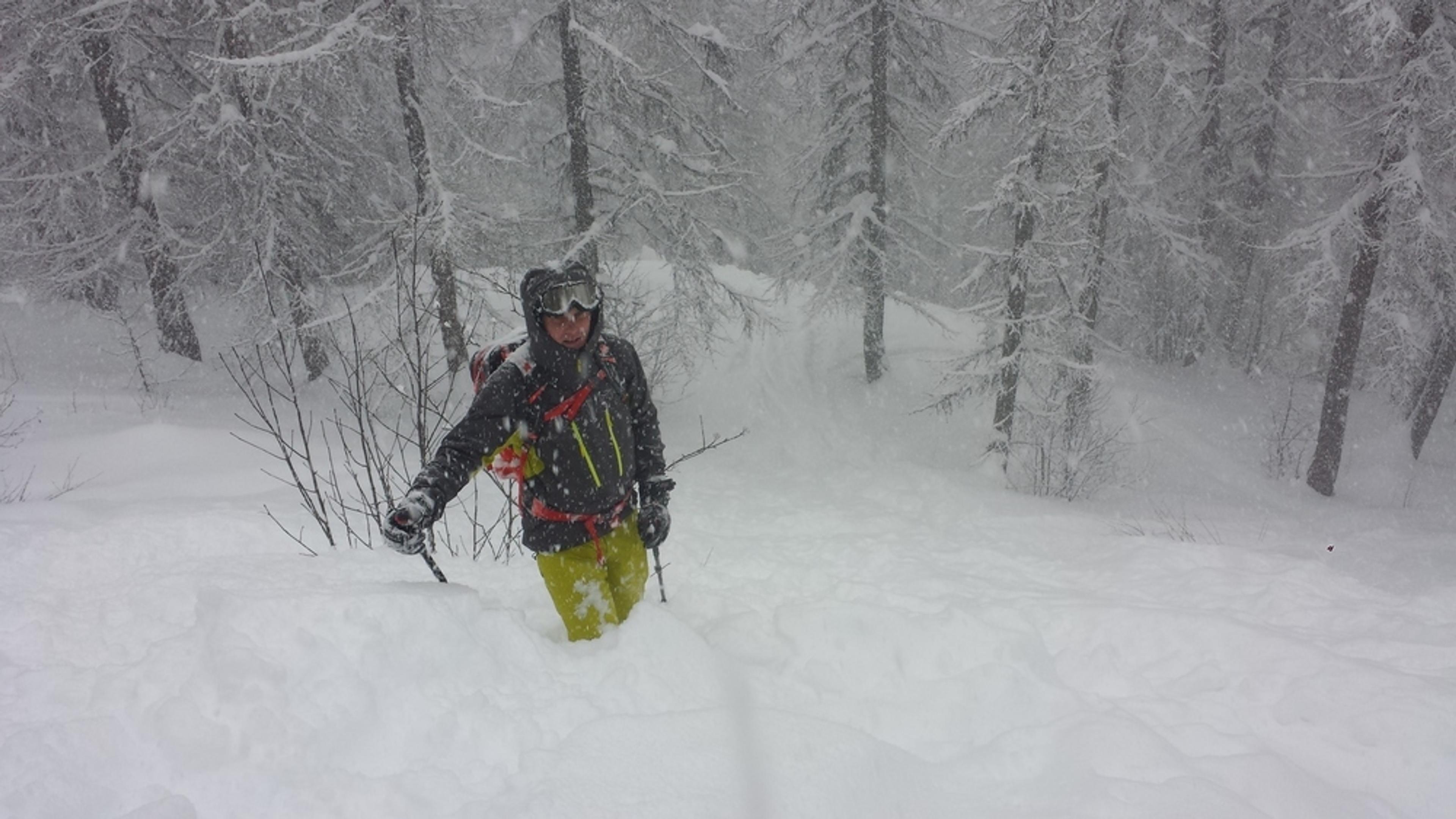 Hors-piste Puy-St-Vincent - Y a de la popow!