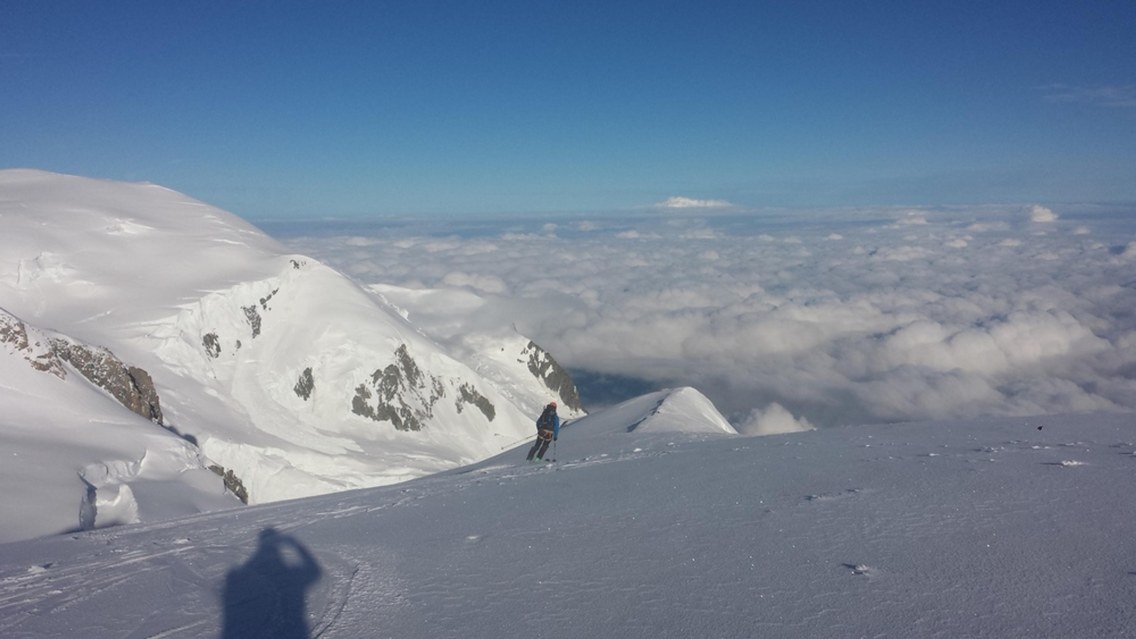 Mont-Blanc du Tacul - Ski - Ski sur l'épaule du tacul