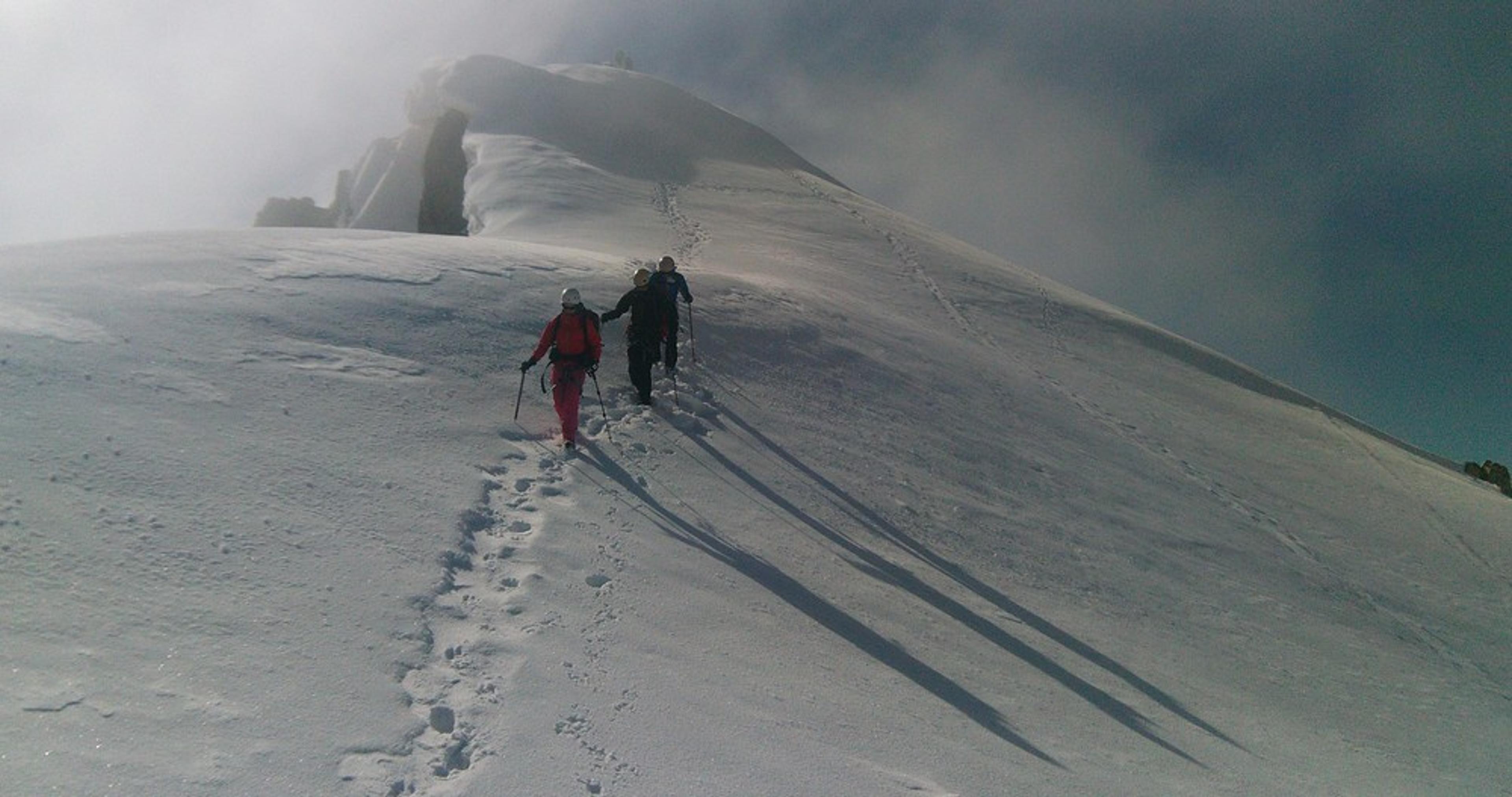 Stage initiation alpinisme - Descente du Pic d'Arsine