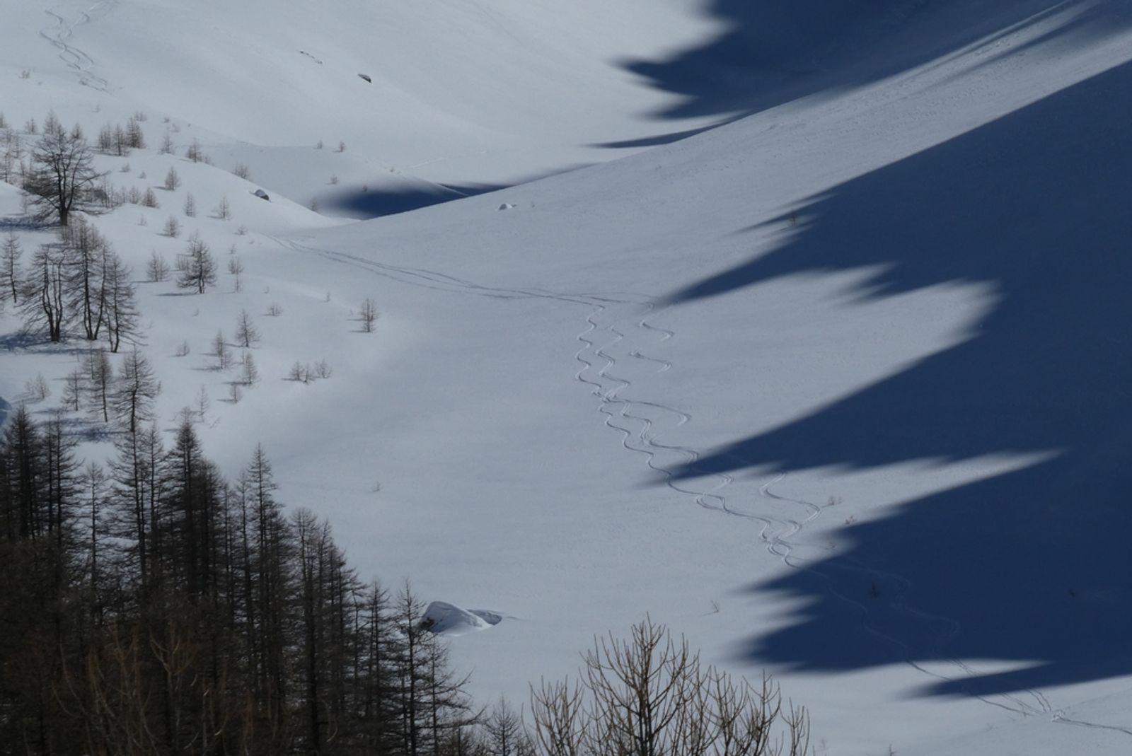 Jeux d'ombres et lumières avec nos traces