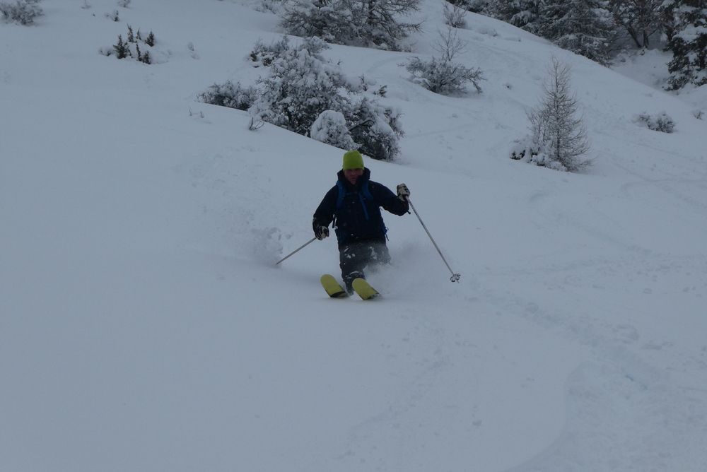 Ski hors piste Praloup
