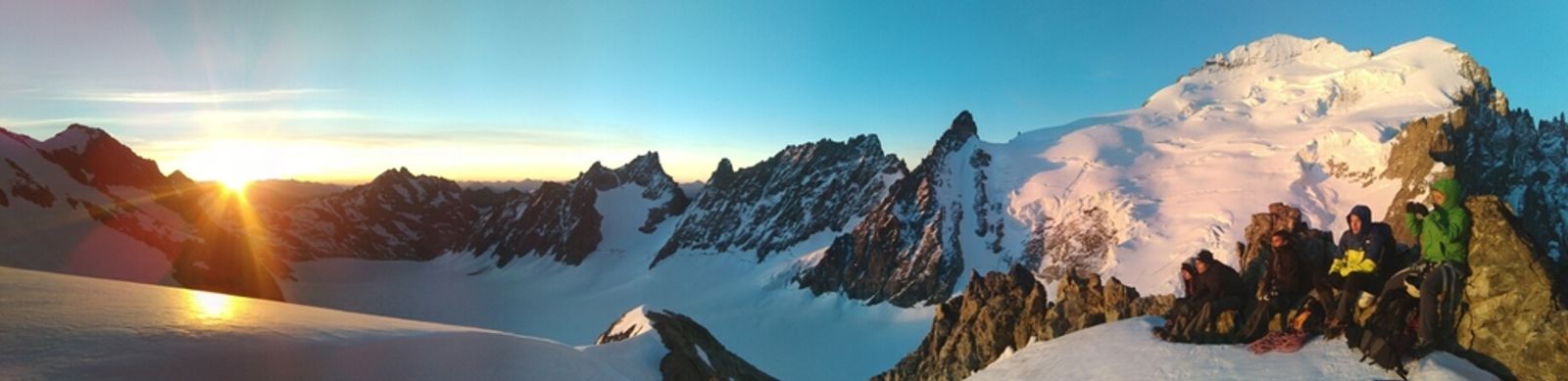 Stage alpinisme - Levé de soleil