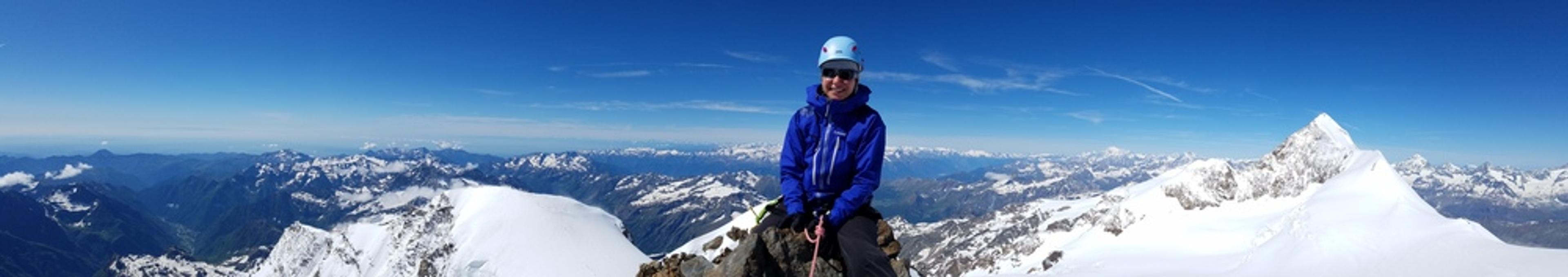 Ski d'été Mont Rose - A cheval sur le Corno Nero