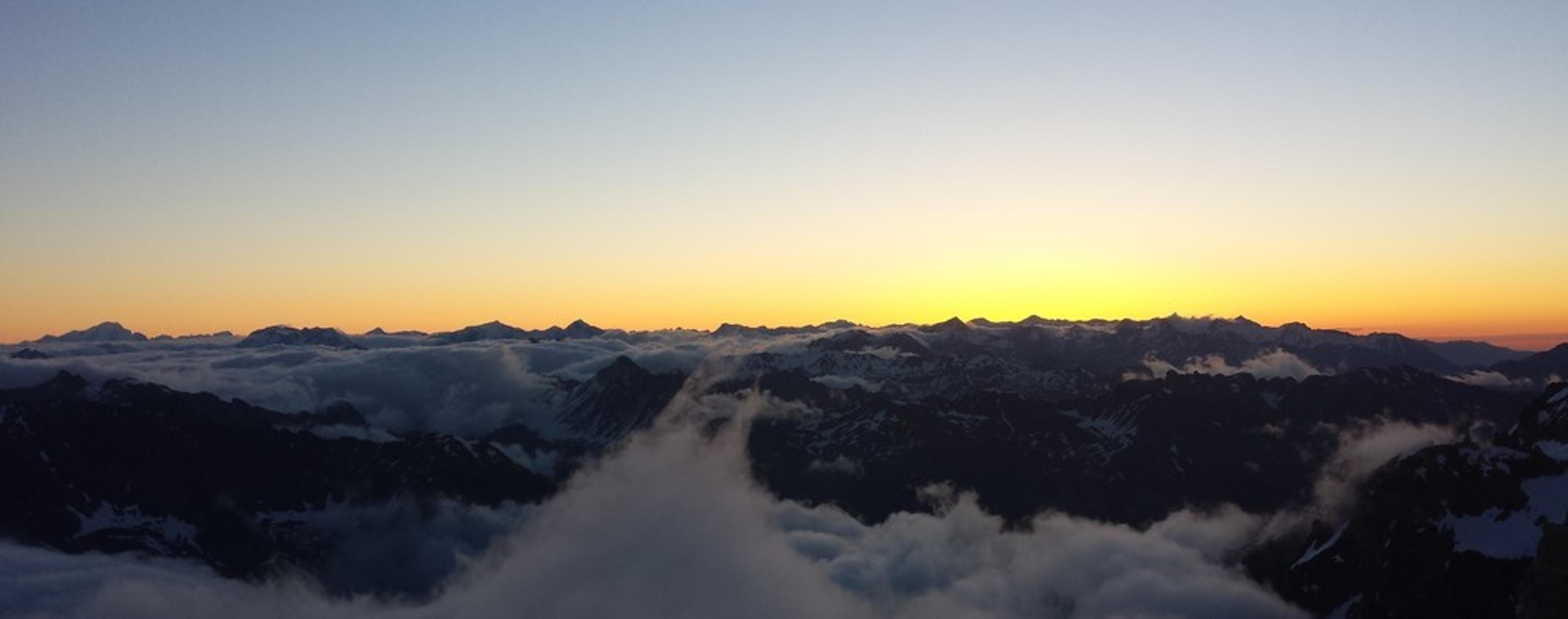 Initiation alpinisme - Volutes cotonneux
