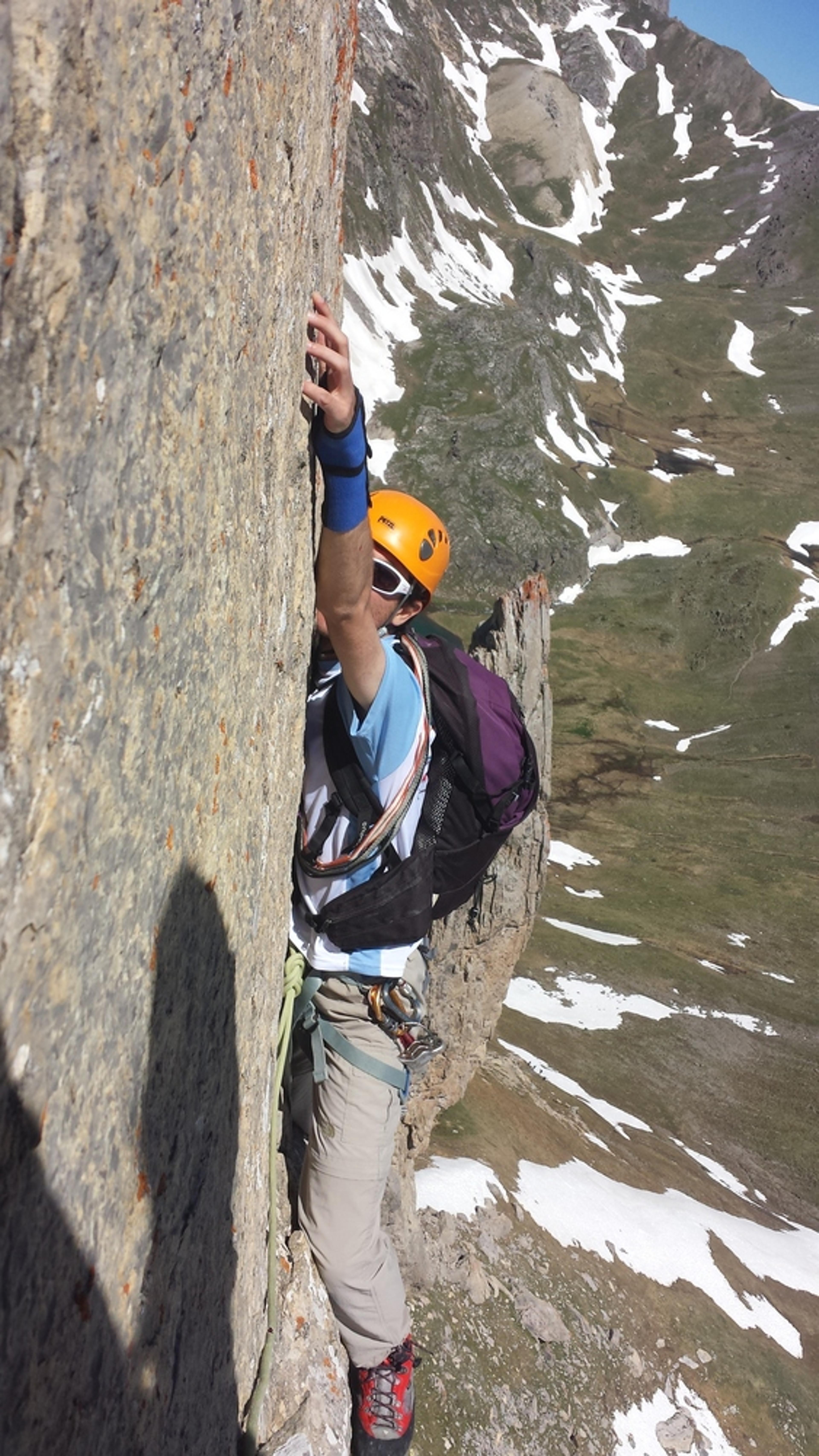 Arête de la Bruyère - Escalade extrême, sans trucage ou presque!