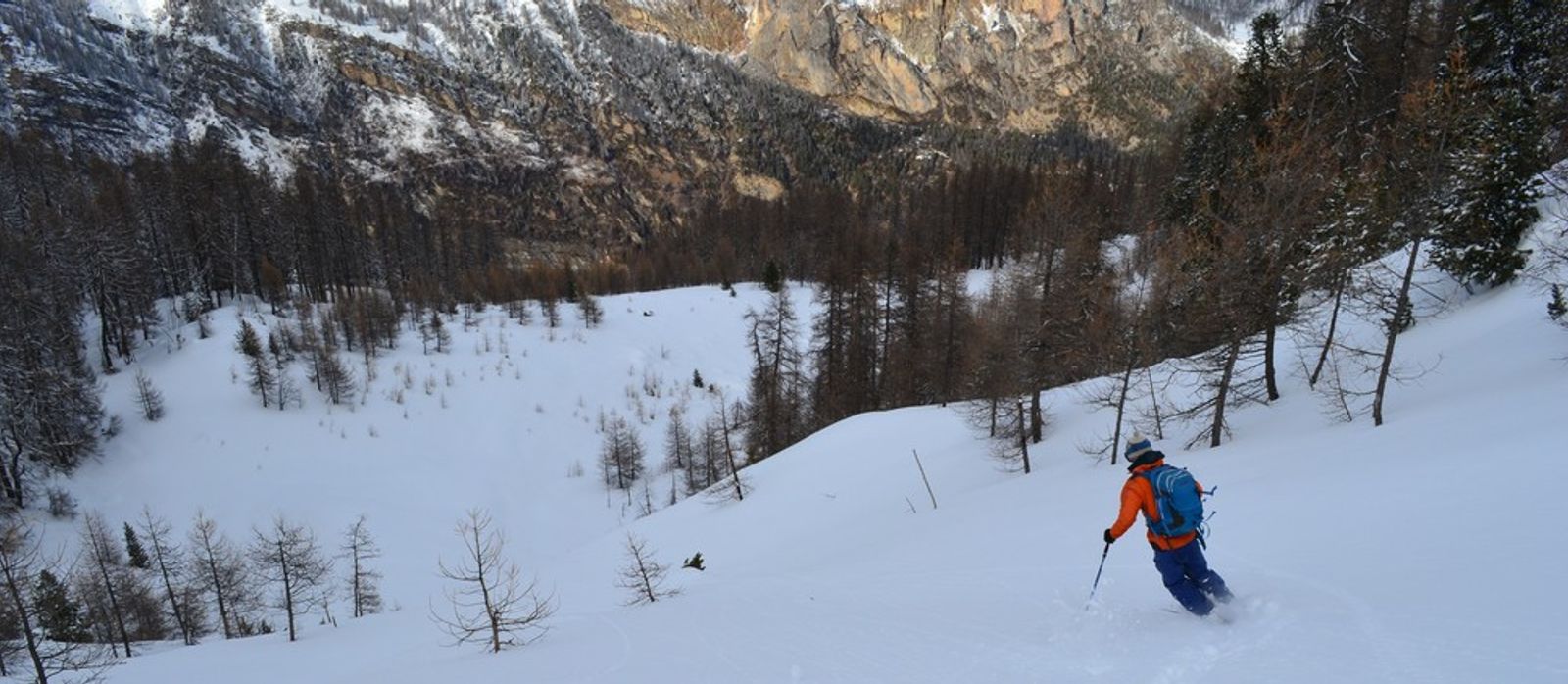 Ski de rando - Crête de la Seyte - Allez au boulot!