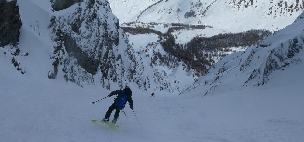 Couloir de la Baïonette et autres variations