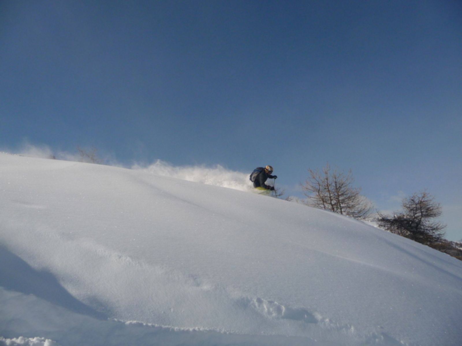 Hors piste Crévoux - Nico avant