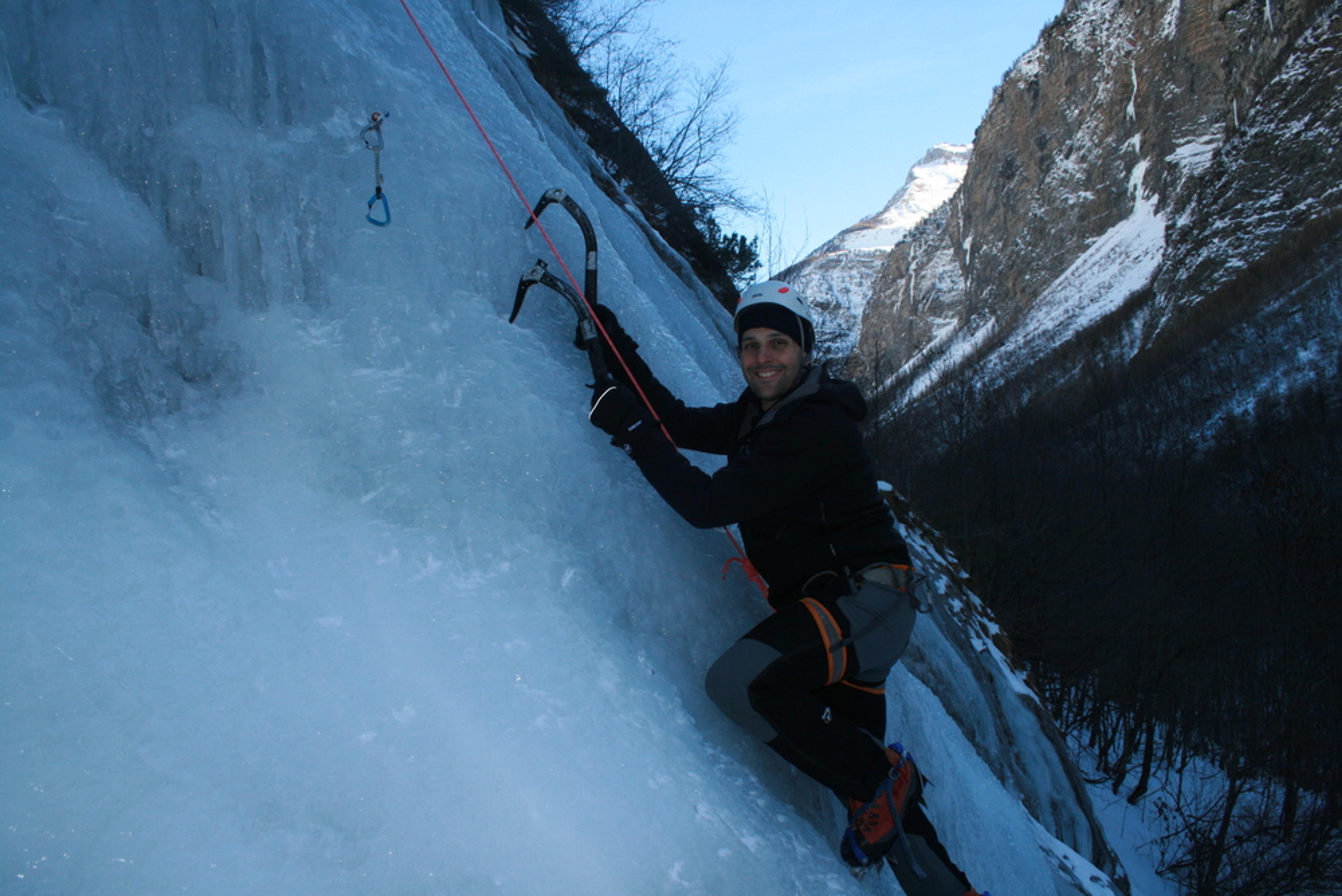 Initiation Cascade de glace - Smile!