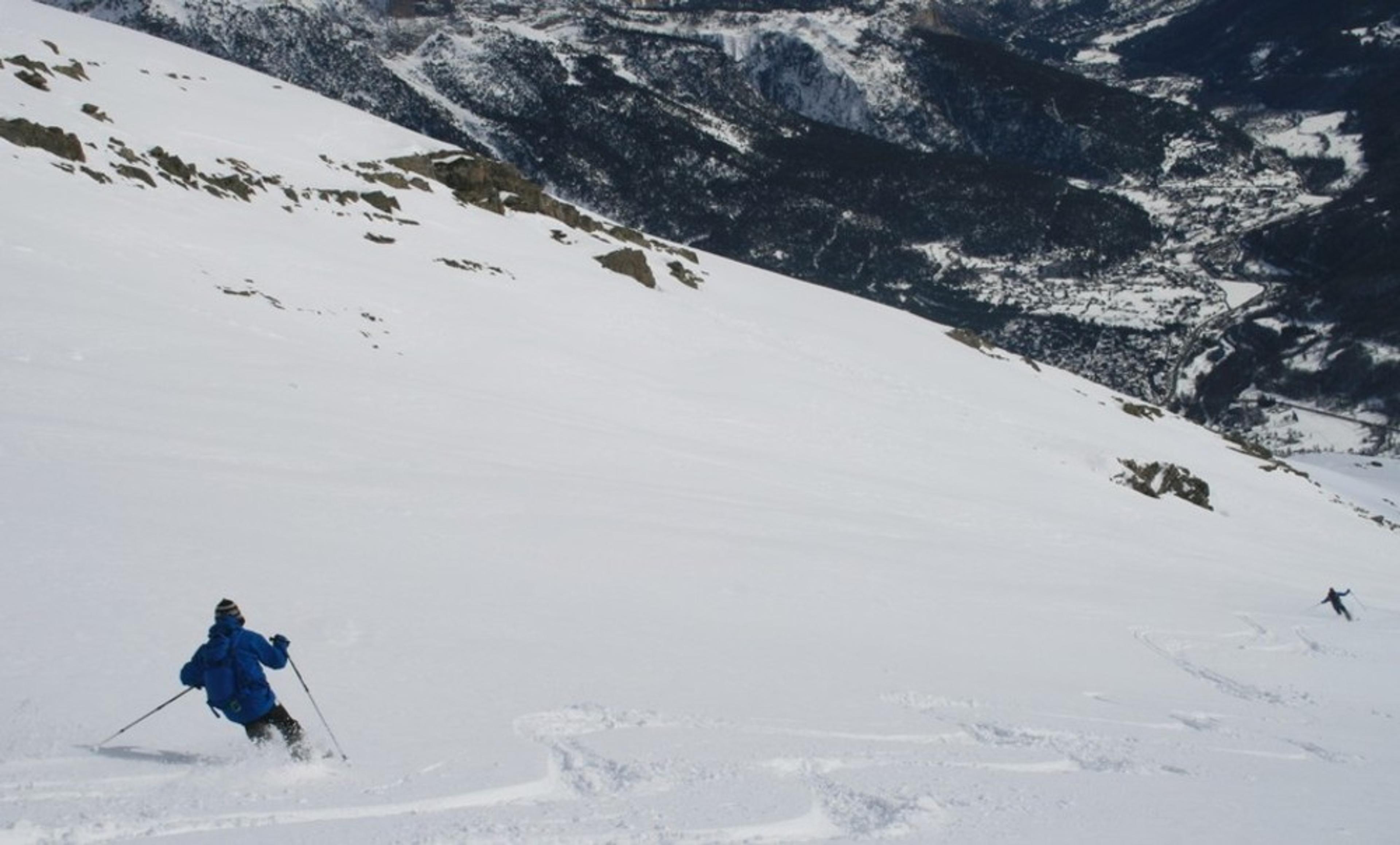 Ski de randonnée Pelvoux - Talonné de prêt par Karl