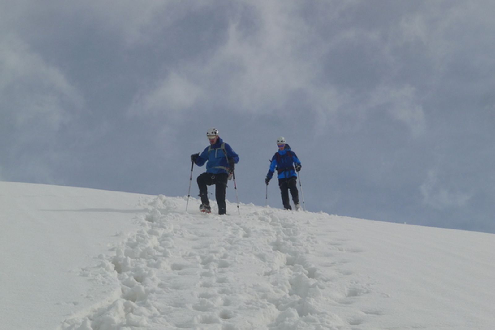 Pic d'Arsine - Fin de la descente
