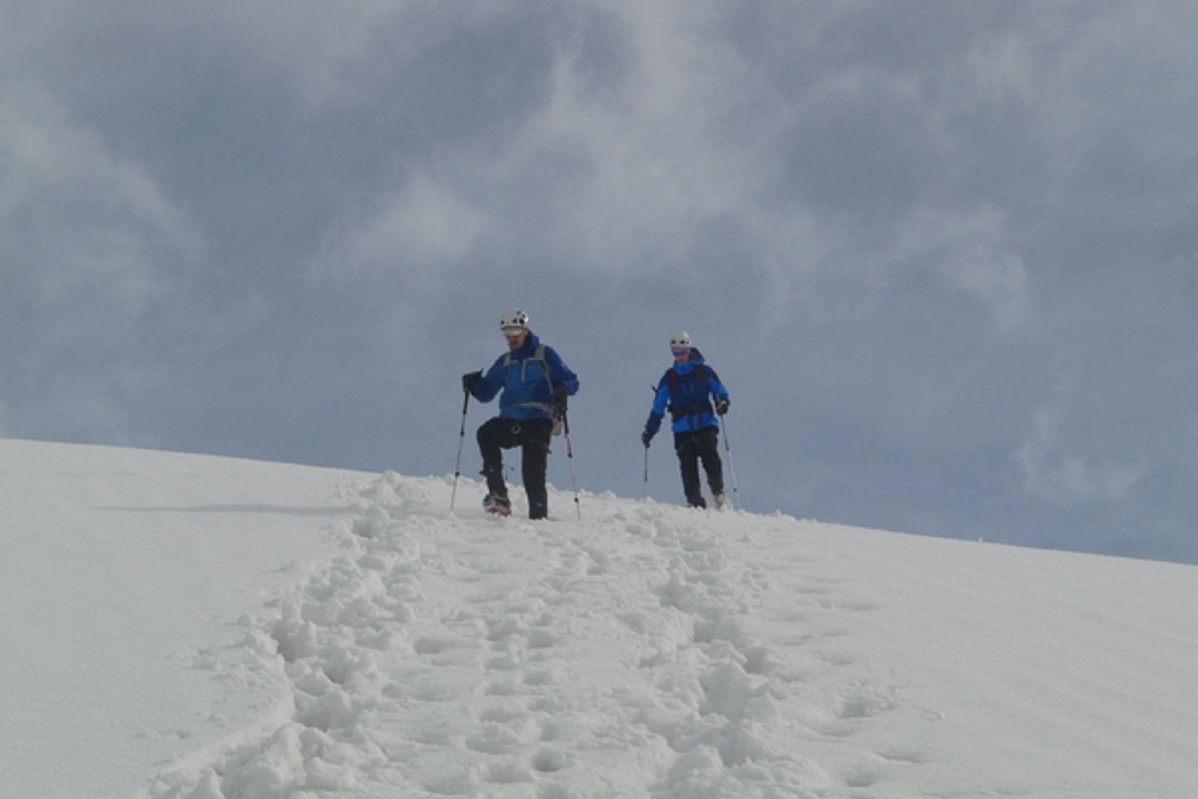 Pic d'Arsine - Fin de la descente