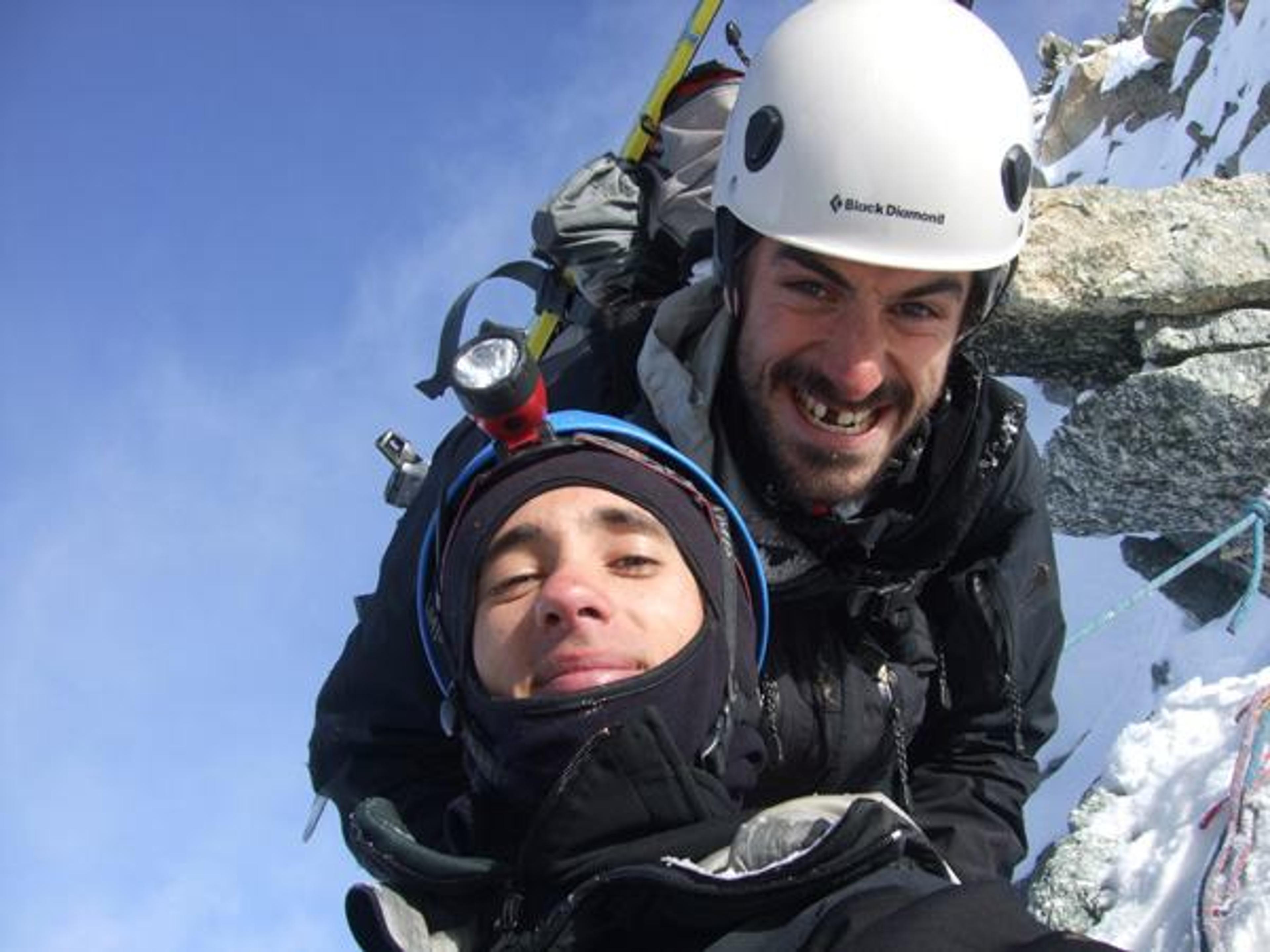 Nico et Ben à la brêche des Droites
