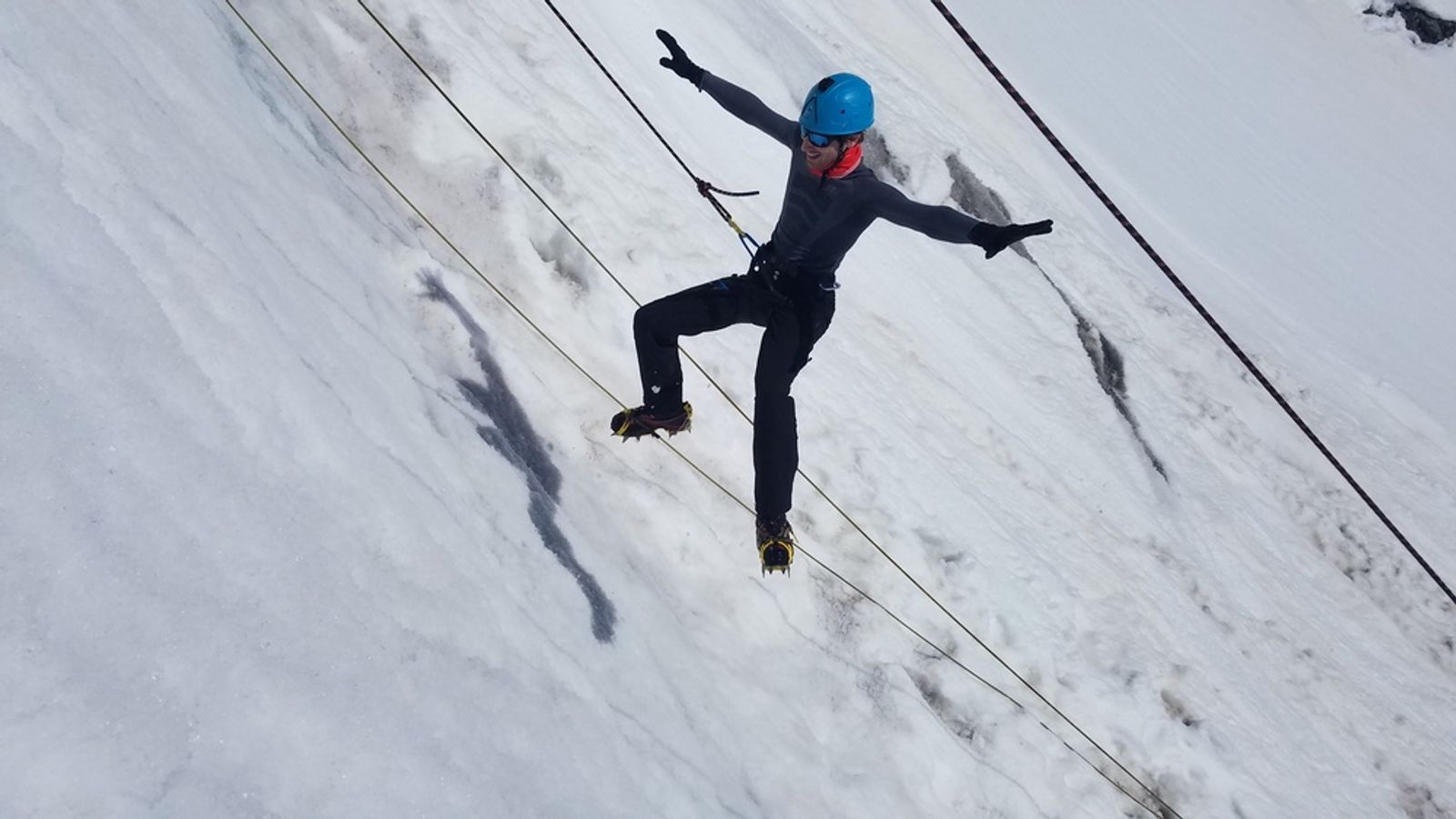 Stage autonomie - Ecole de glace - Julien prend son envol