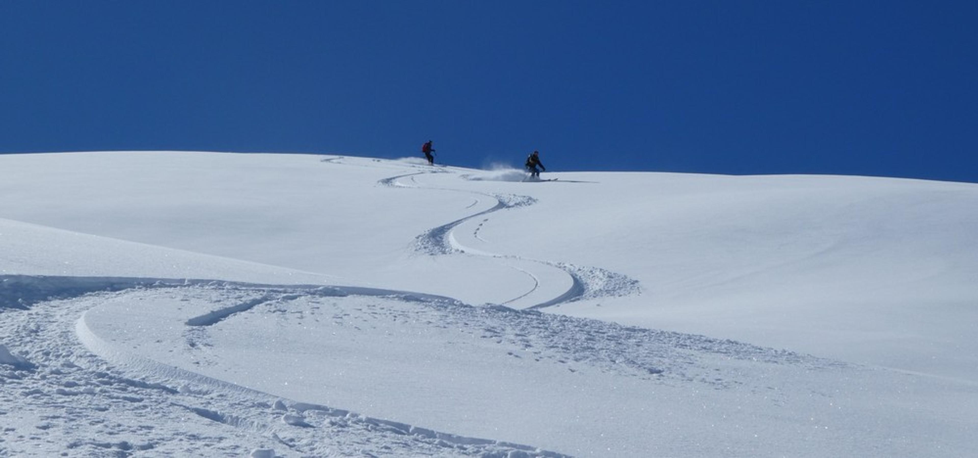 La Blanche - Freerando Pelvoux - Dément