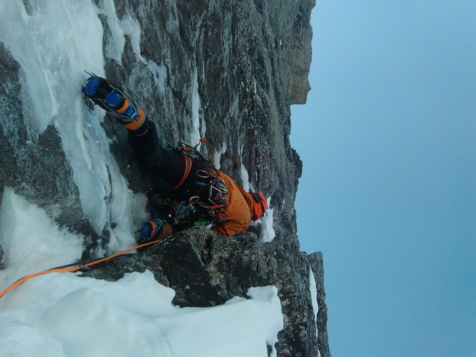 Pic Sans Nom - Prestige des Ecrins - Départ de L3 finaud