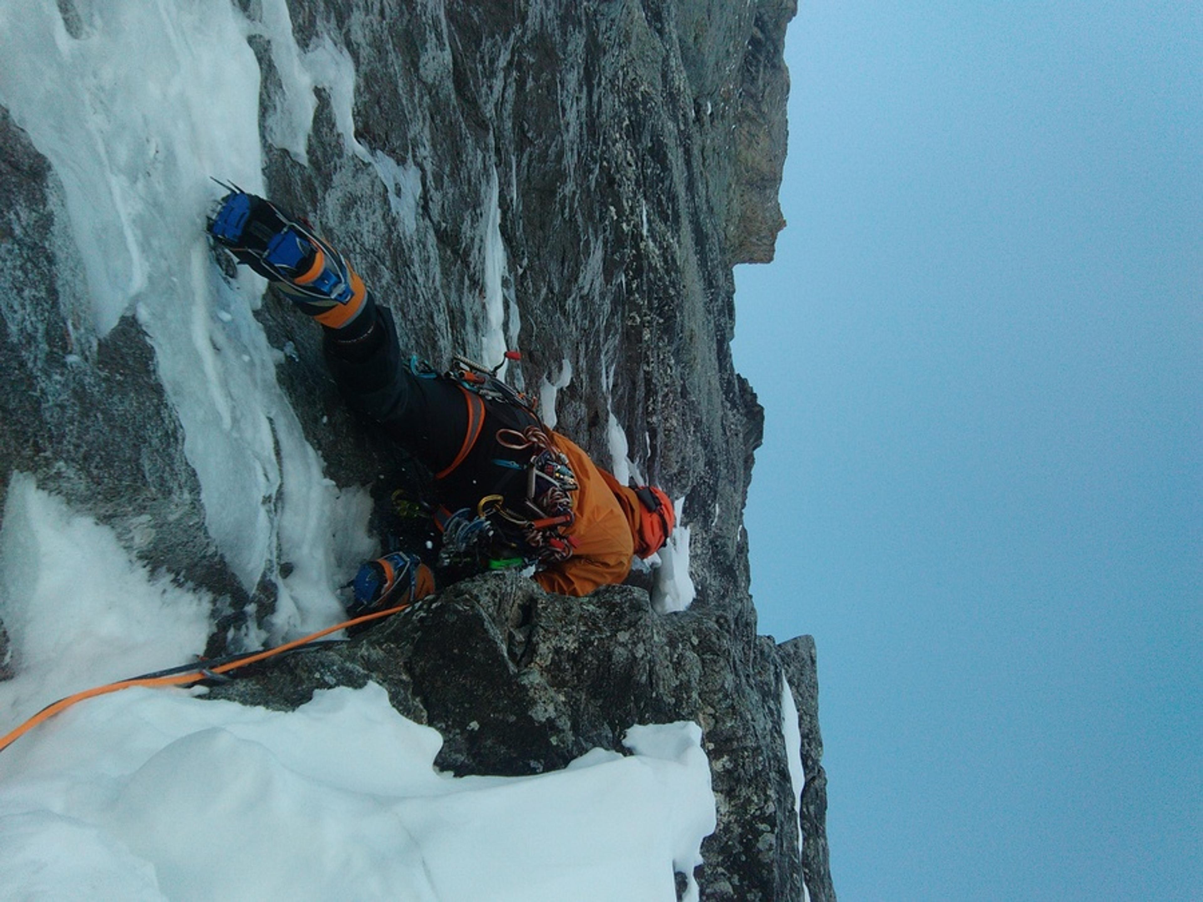 Pic Sans Nom - Prestige des Ecrins - Départ de L3 finaud