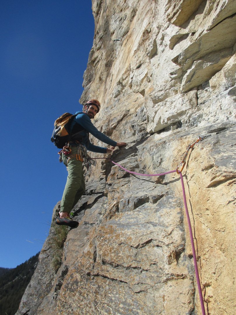 Stage autonomie en grande voie : 4 jours chez le guide dans les Hautes-Alpes