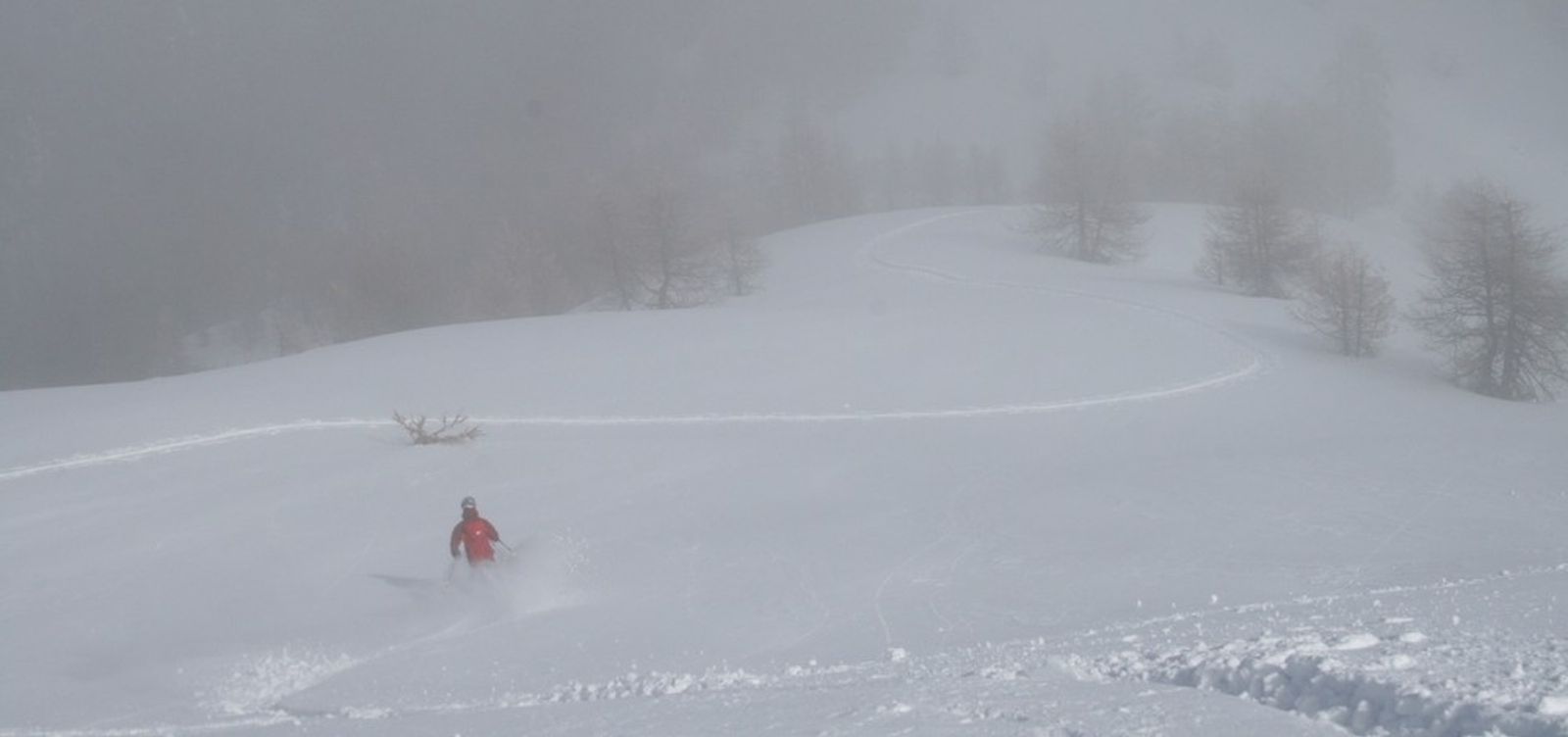 Ski de rando - Crête de la Seyte - Ju à la trace