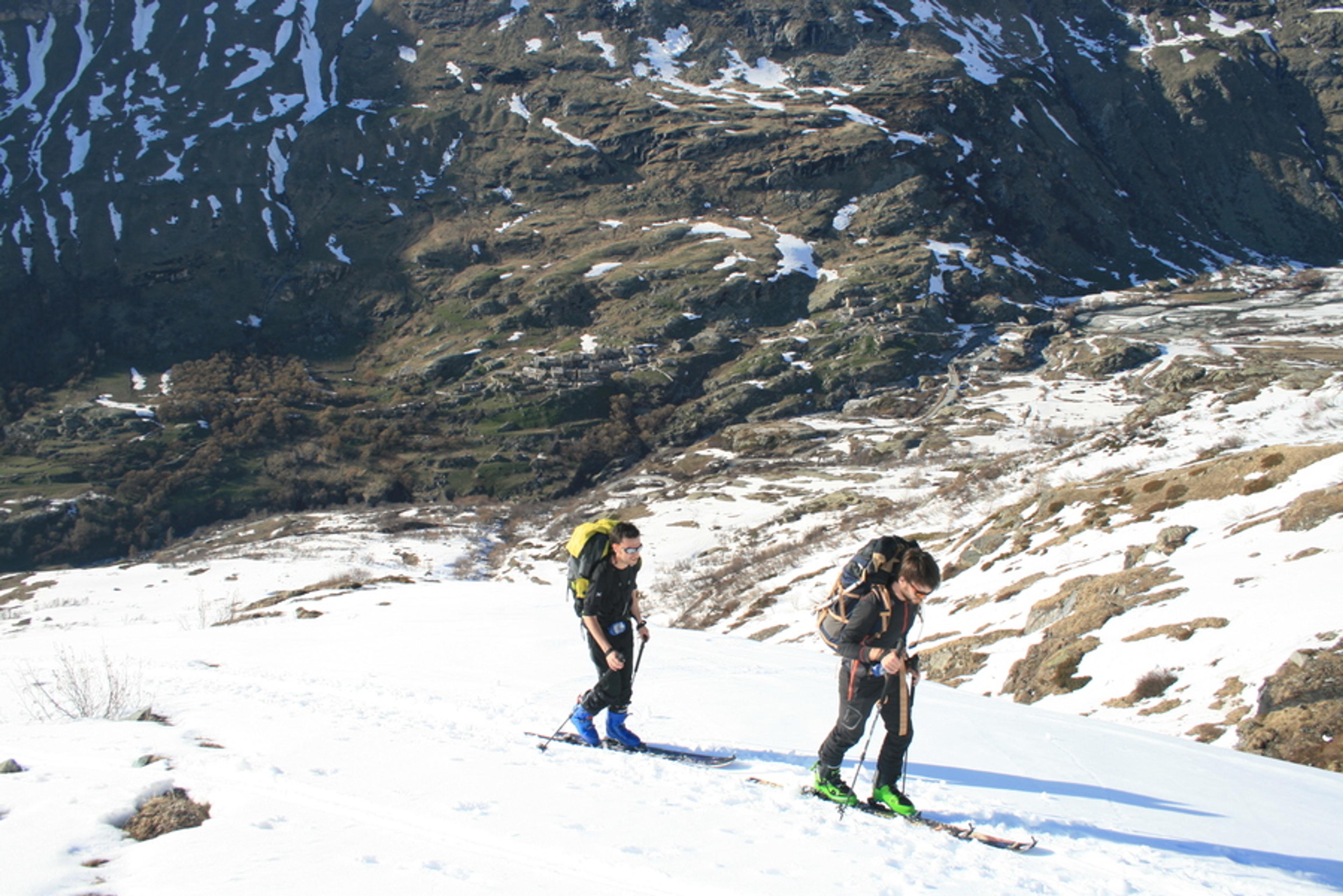 Raid ski Haute Maurienne - C'est parti!