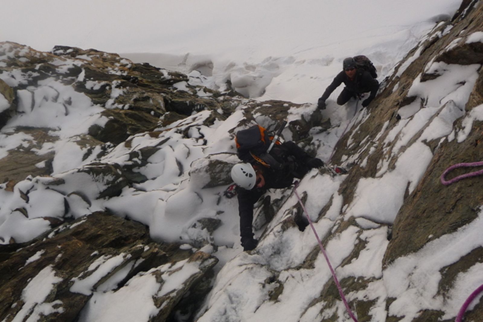 Couloir de Roche Paillon et traversée — photo 6
