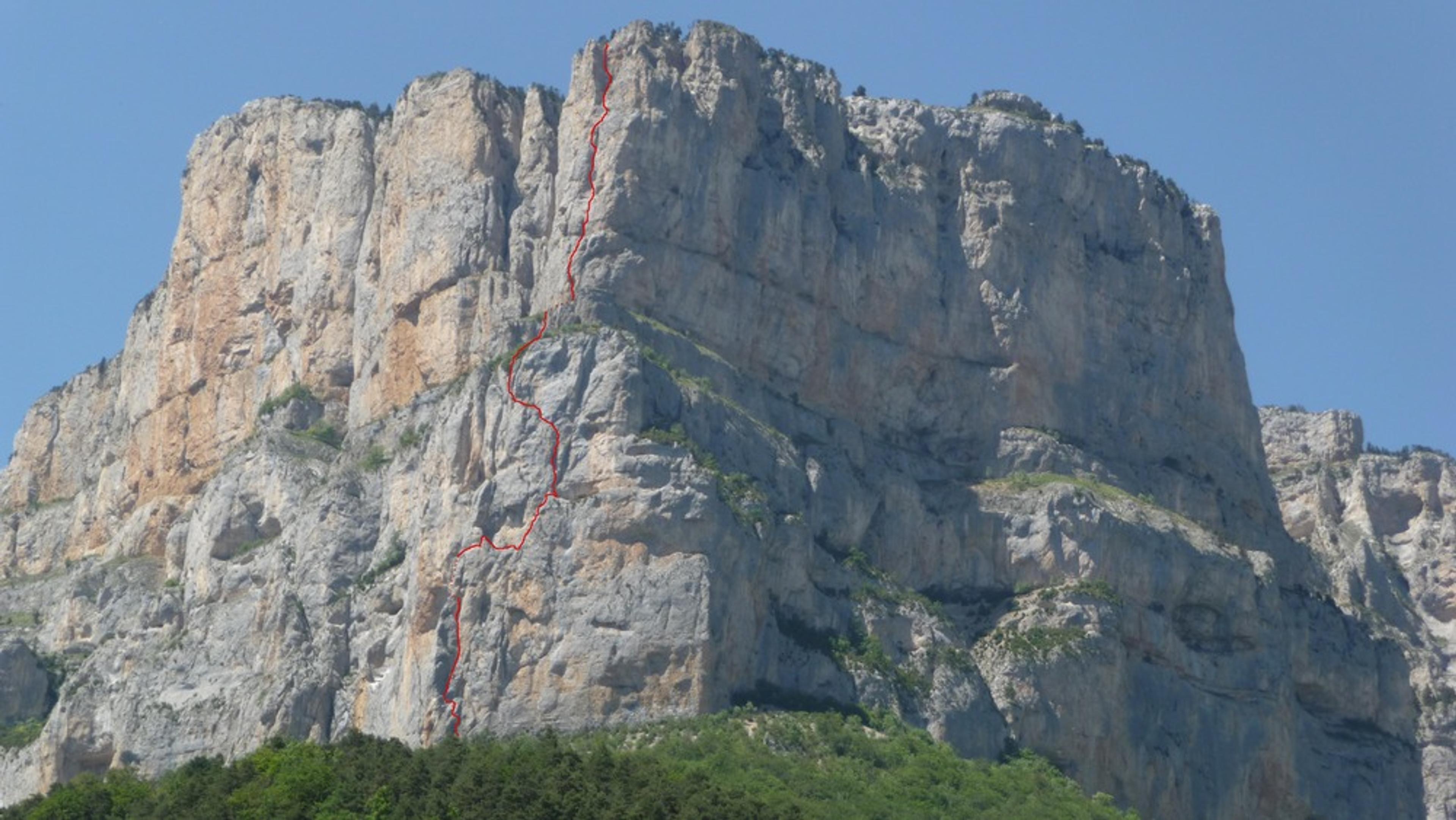 Le tracé du Pilier Livanos