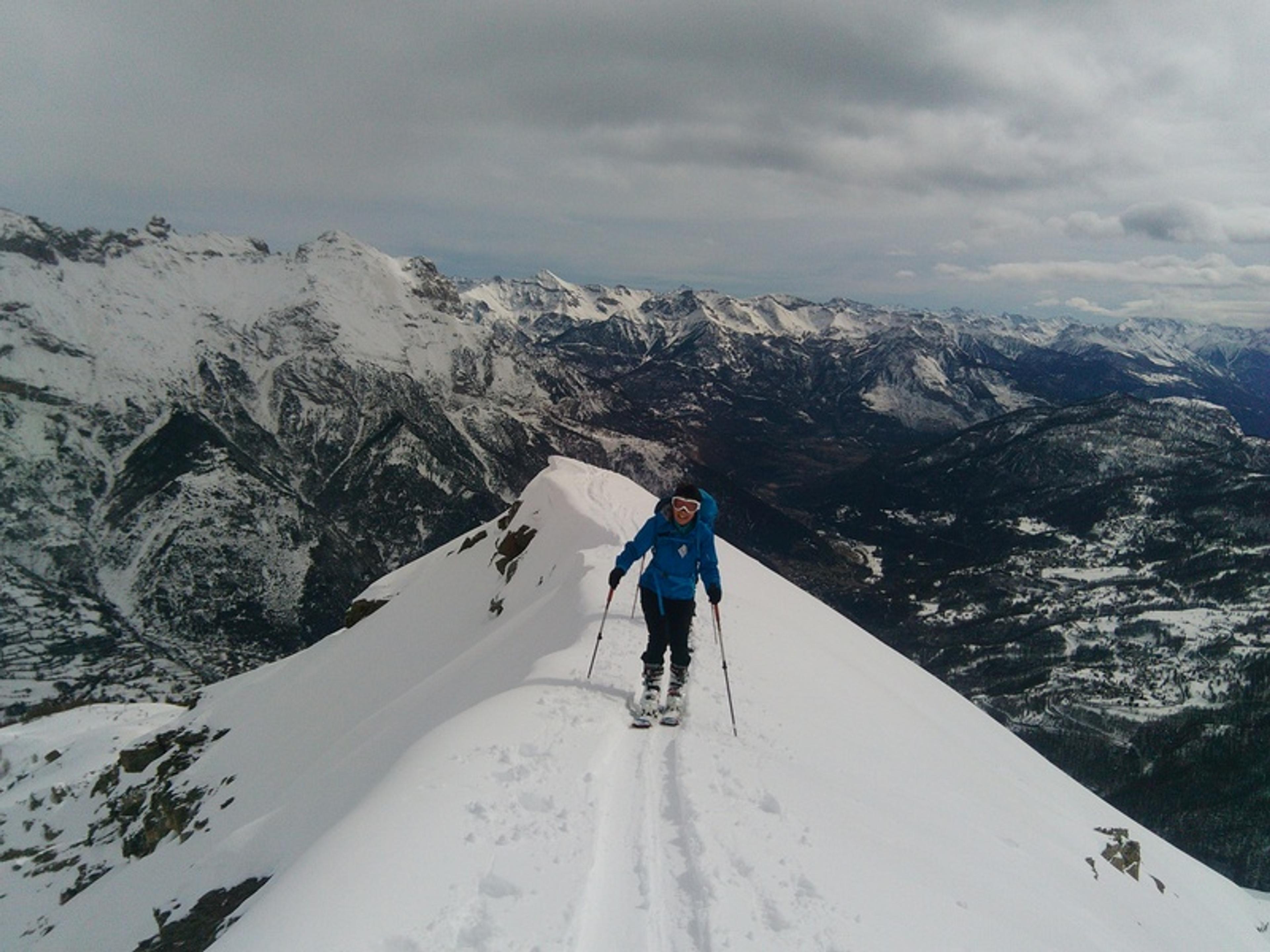 La Blanche - Easy but impressive ridge