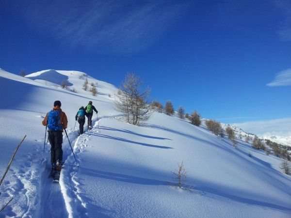 Ski de rando Crévoux - La Ratelle