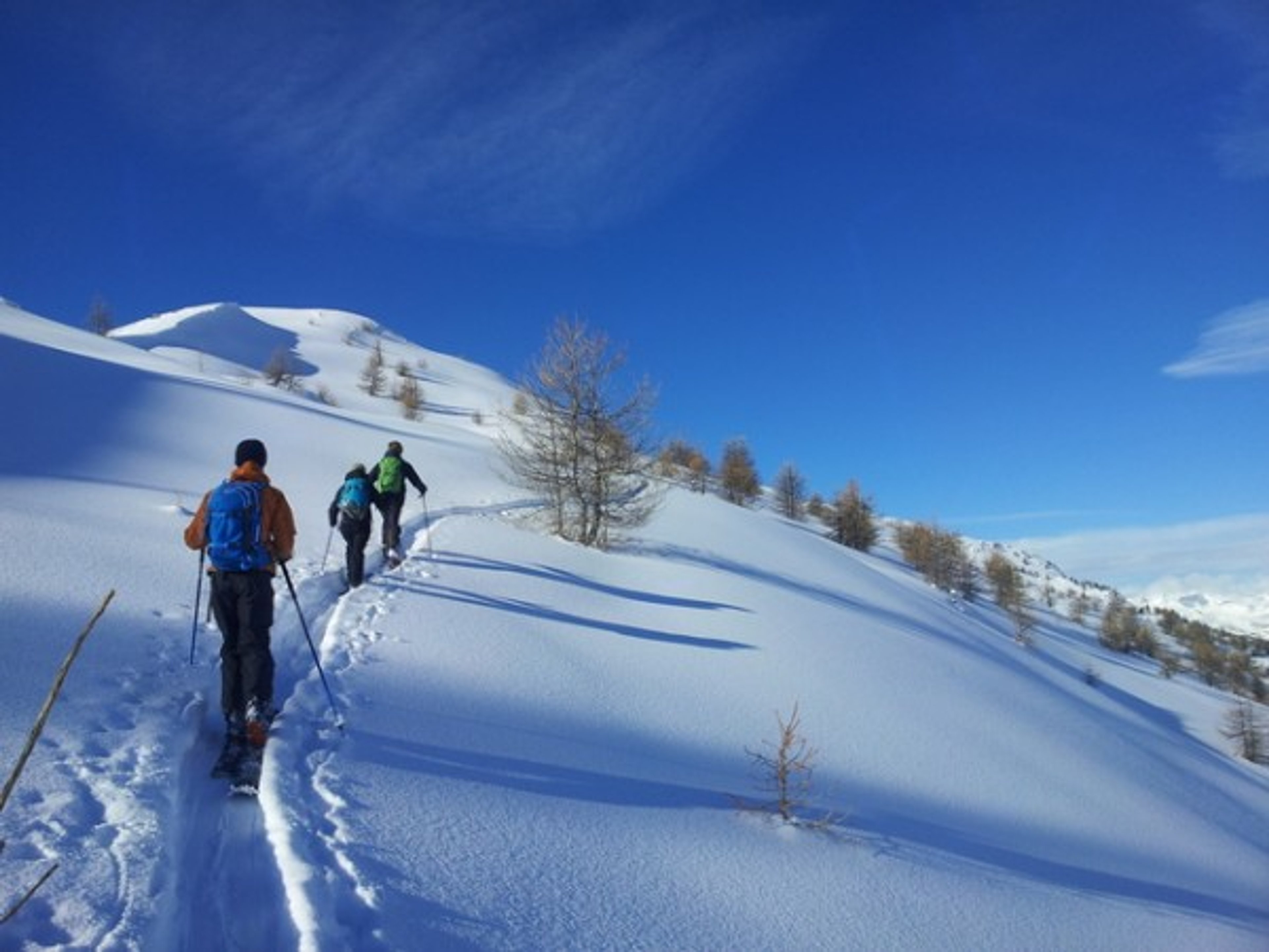 Ski de rando Crévoux - La Ratelle — photo 1