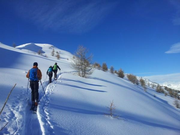 Ski de rando Crévoux - La Ratelle — photo 1