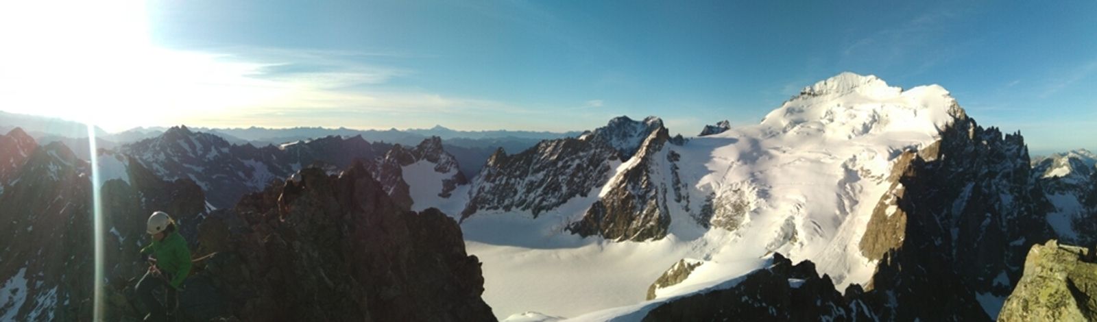 Stage alpinisme - Sur l'arête de la Roche Faurio