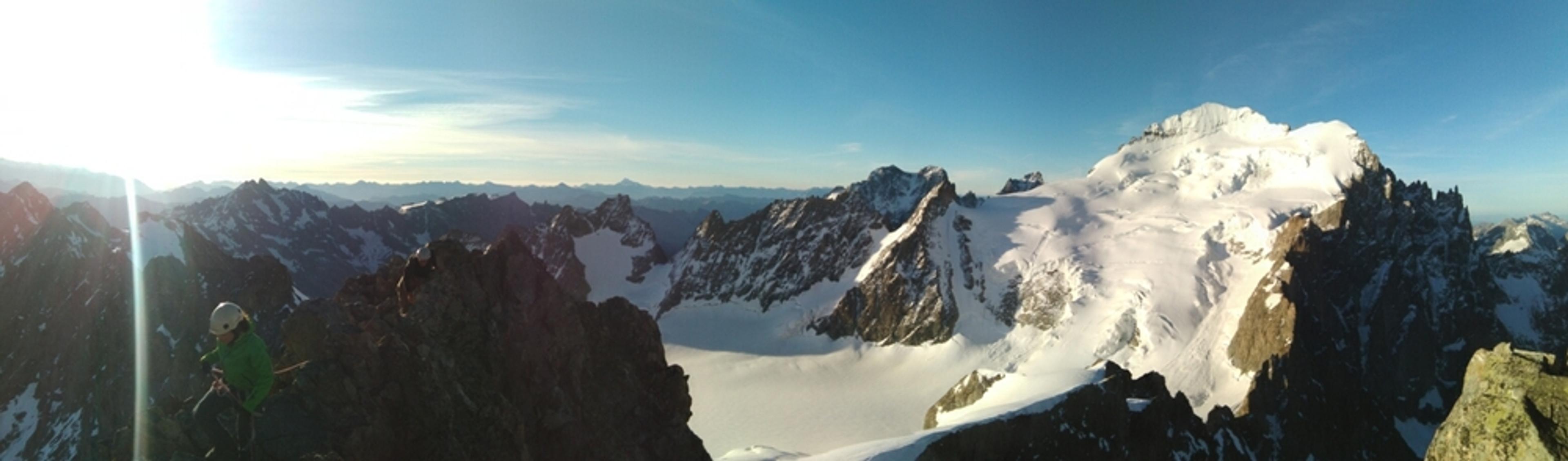 Stage alpinisme - Sur l'arête de la Roche Faurio
