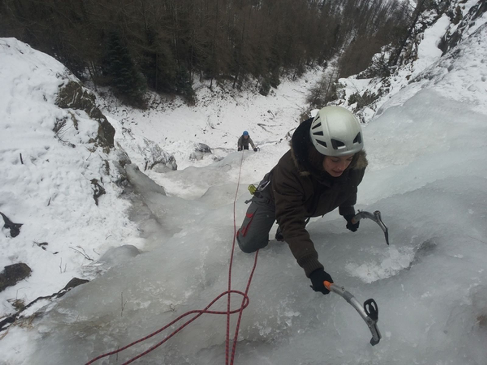 Stage initiation cascade de glace — photo 8