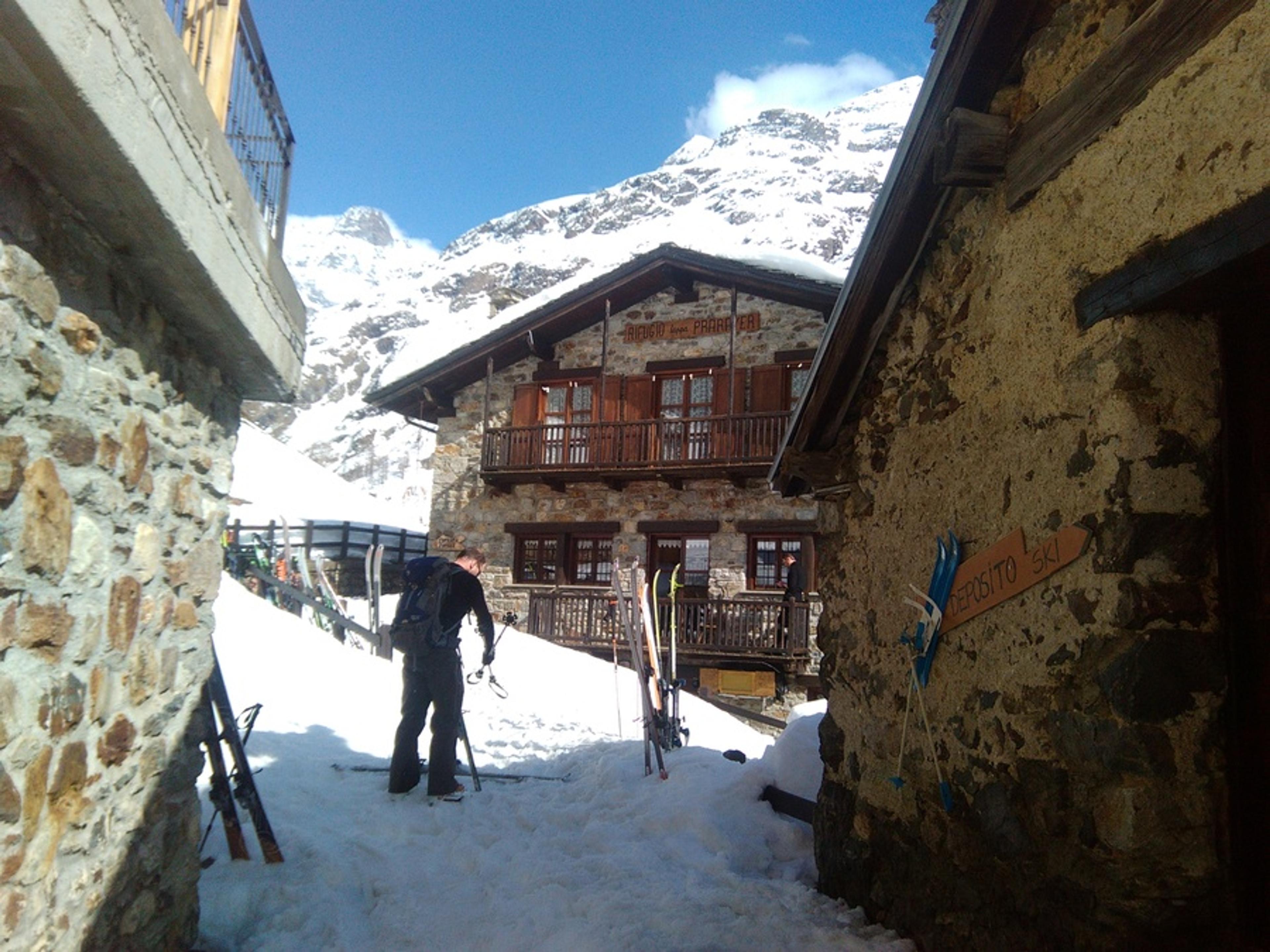 Le refuge de Prarayer