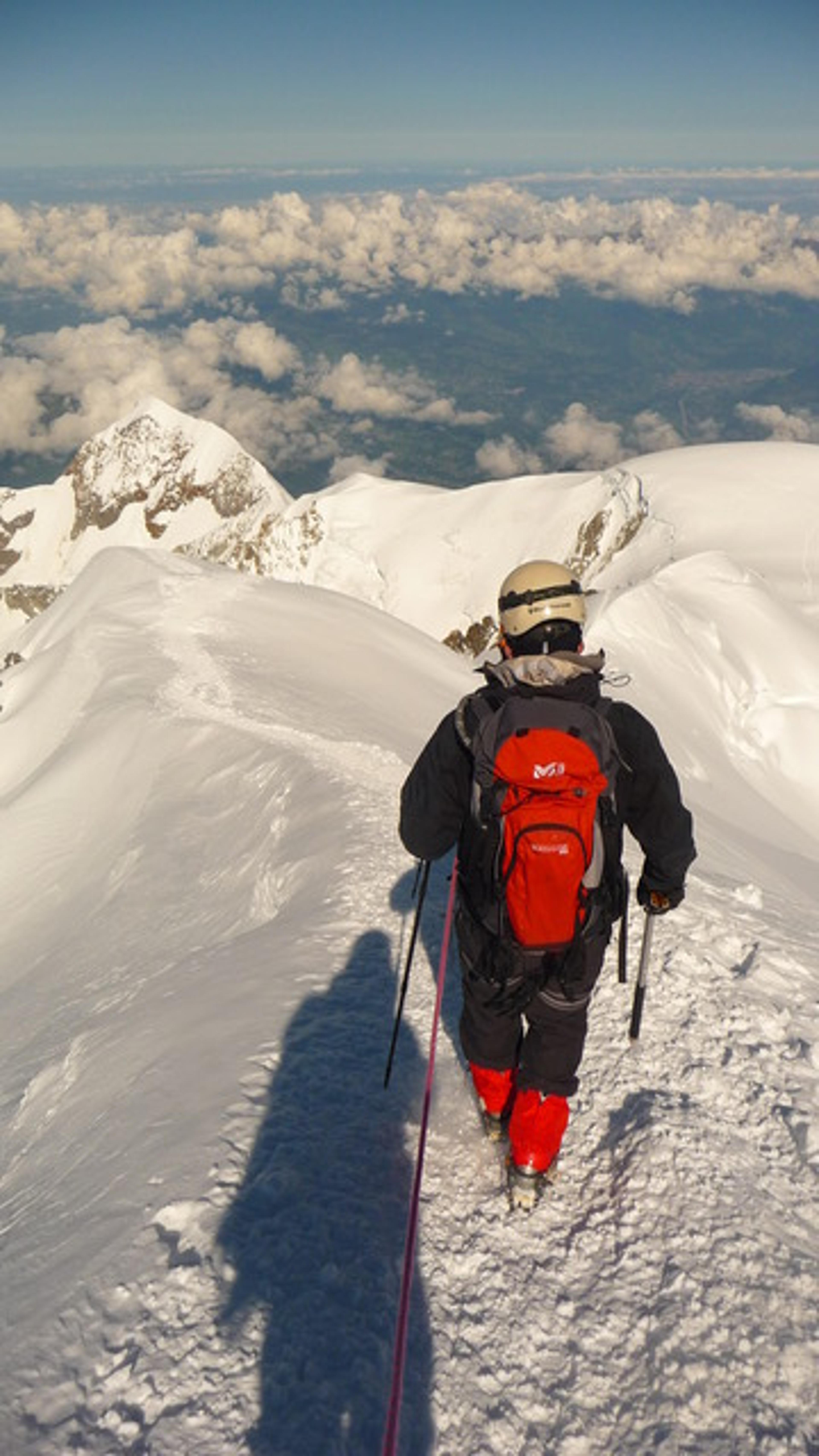 Mont Blanc par les Trois Monts - Et avant la descente