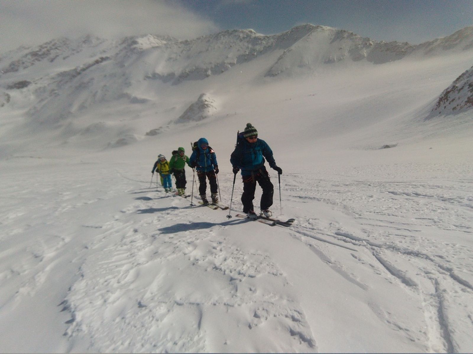 Longue remontée vers Casatti