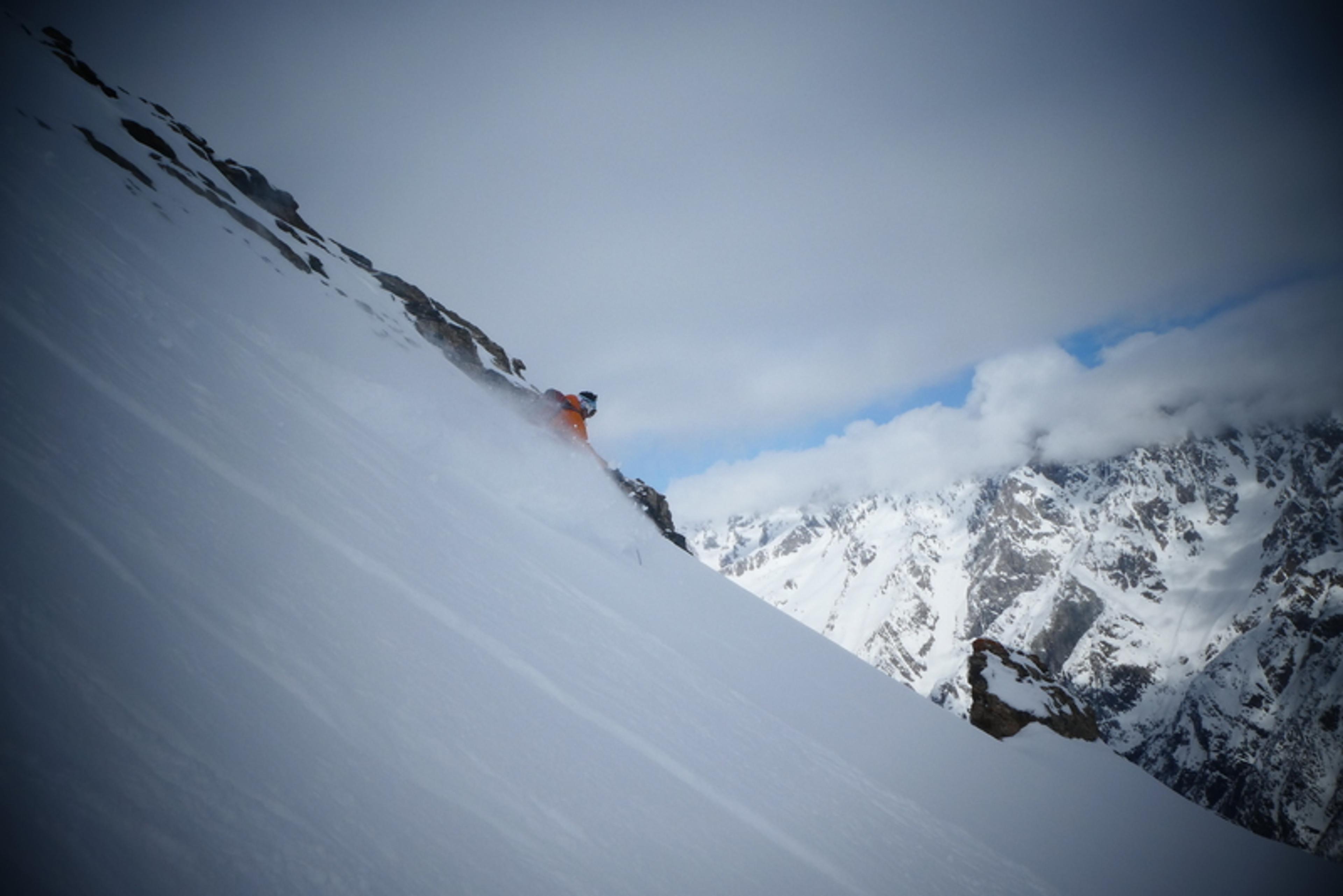 Couloir crête Bel Serre - Miam!