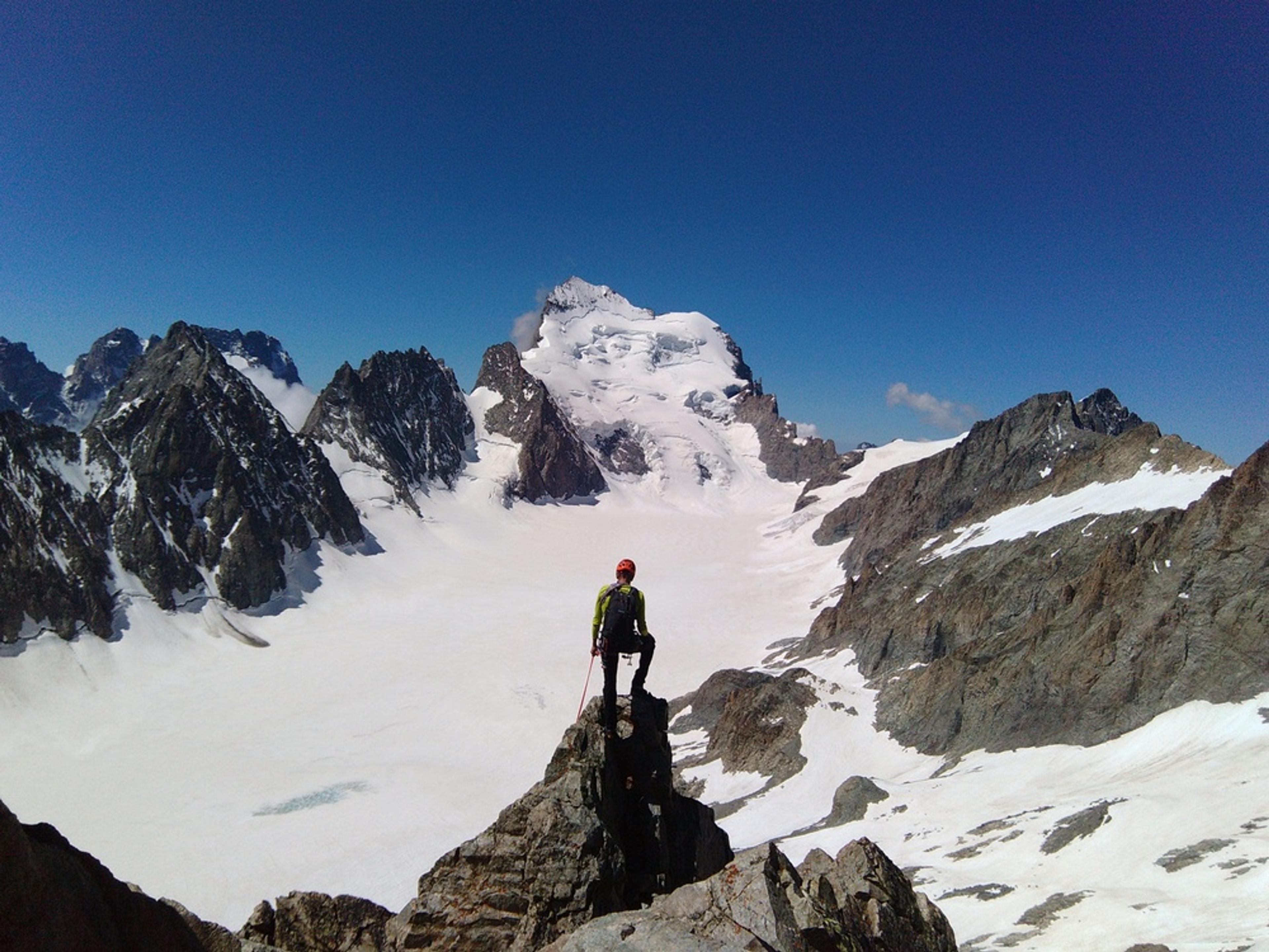 Pic du Glacier Blanc - Arête S - La classe