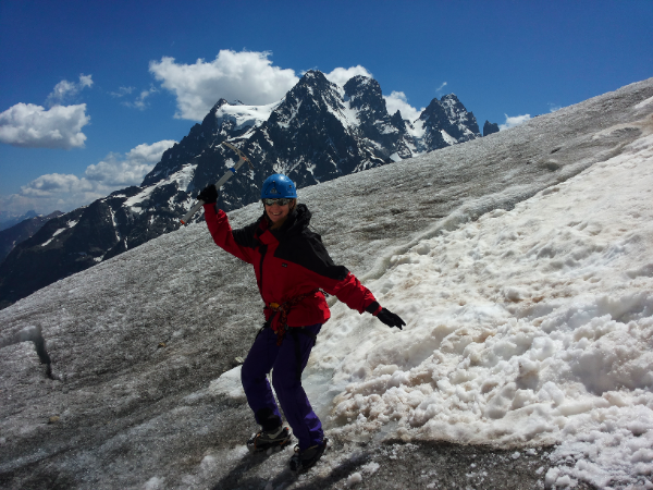 Ecole de glace... sans crampons!