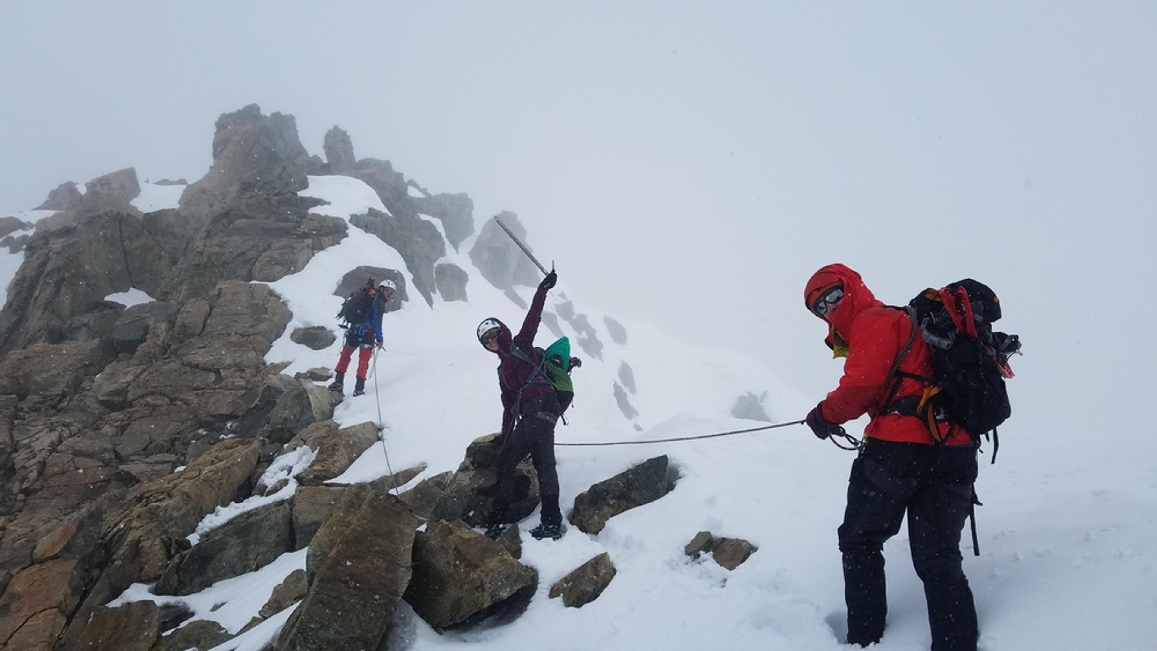Stage autonomie - Pic d'Arsine - Première arête