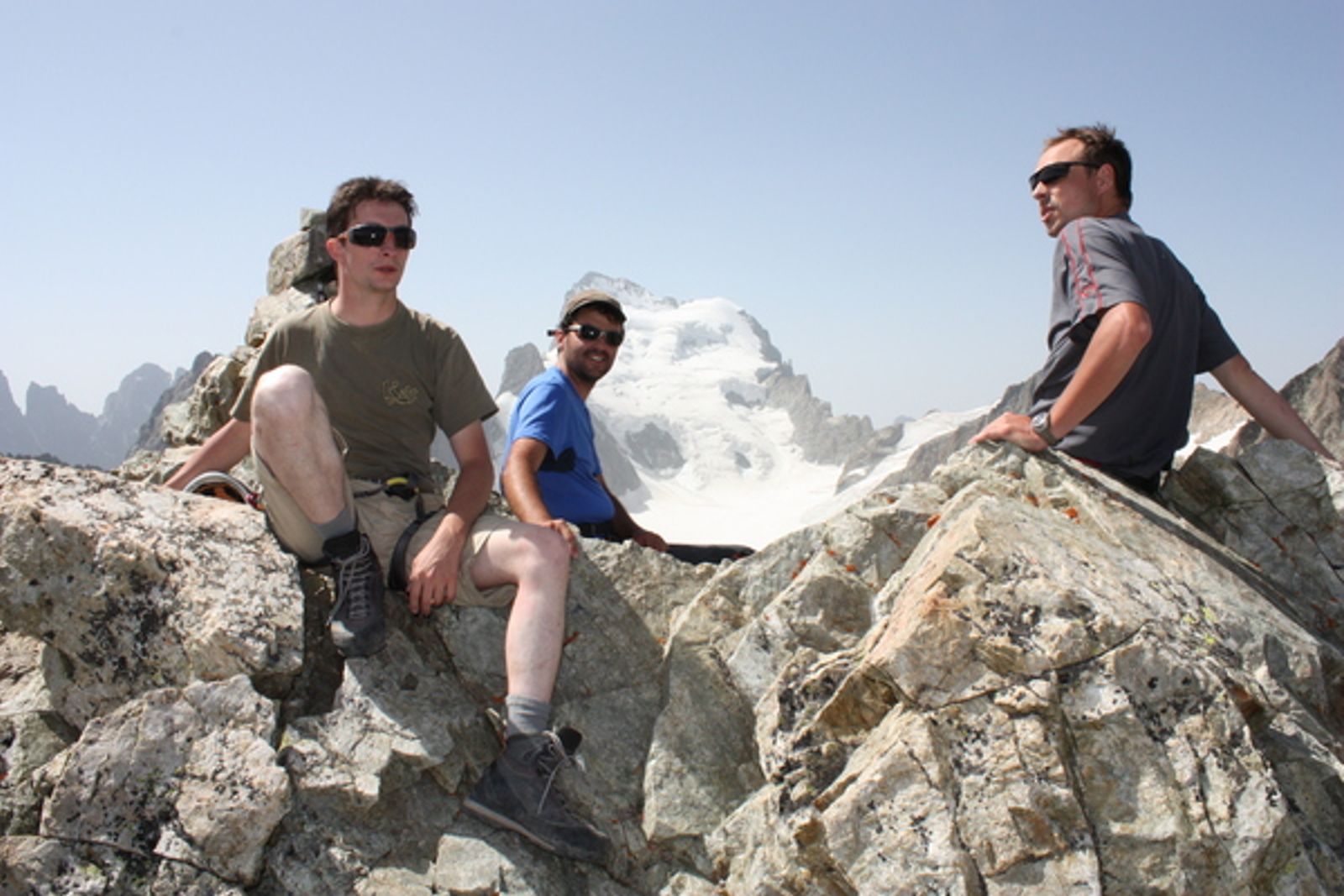 Pic du Glacier Blanc - Au sommet