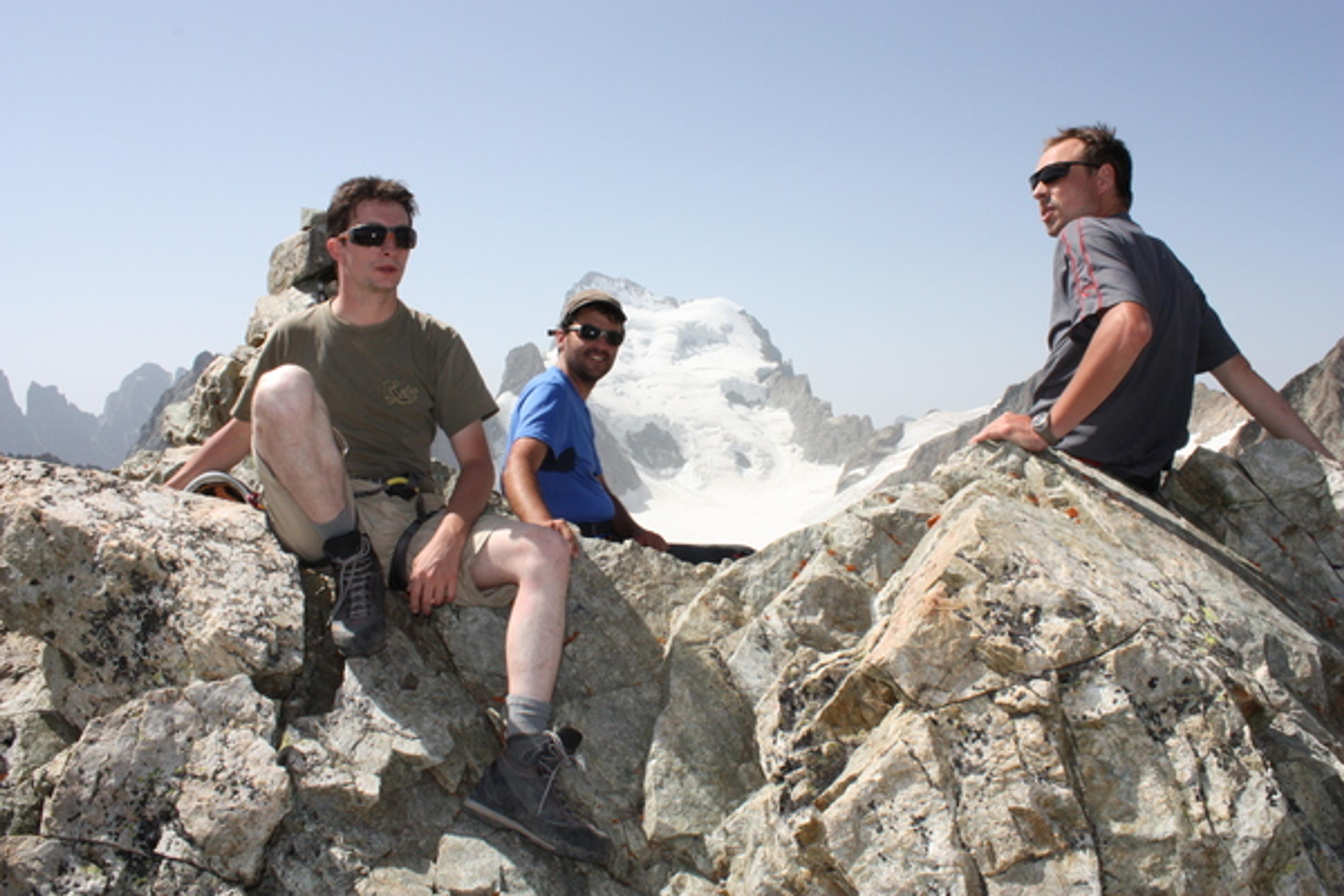 Pic du Glacier Blanc - Au sommet